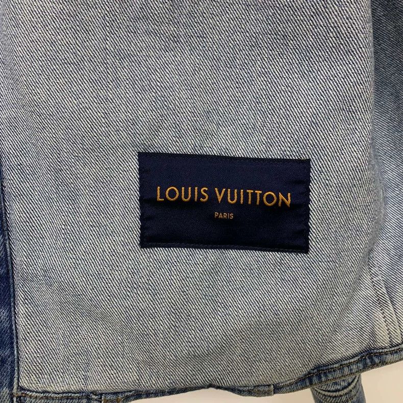 Louis Vuitton Louis Vuitton Gradient full-print denim jacket 2501-Nextarr Size US L / EU 52-54 / 3 - 3 Thumbnail
