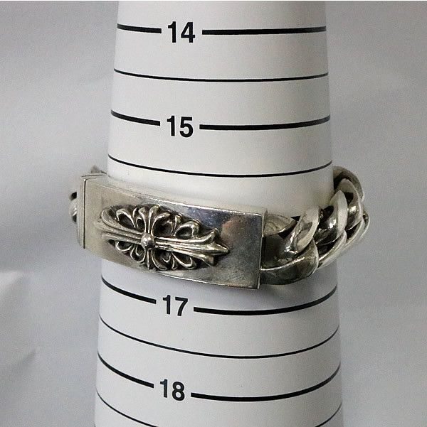 Chrome Hearts Chrome Hearts Floral Cross ID Bracelet Size ONE SIZE - 2 Thumbnail