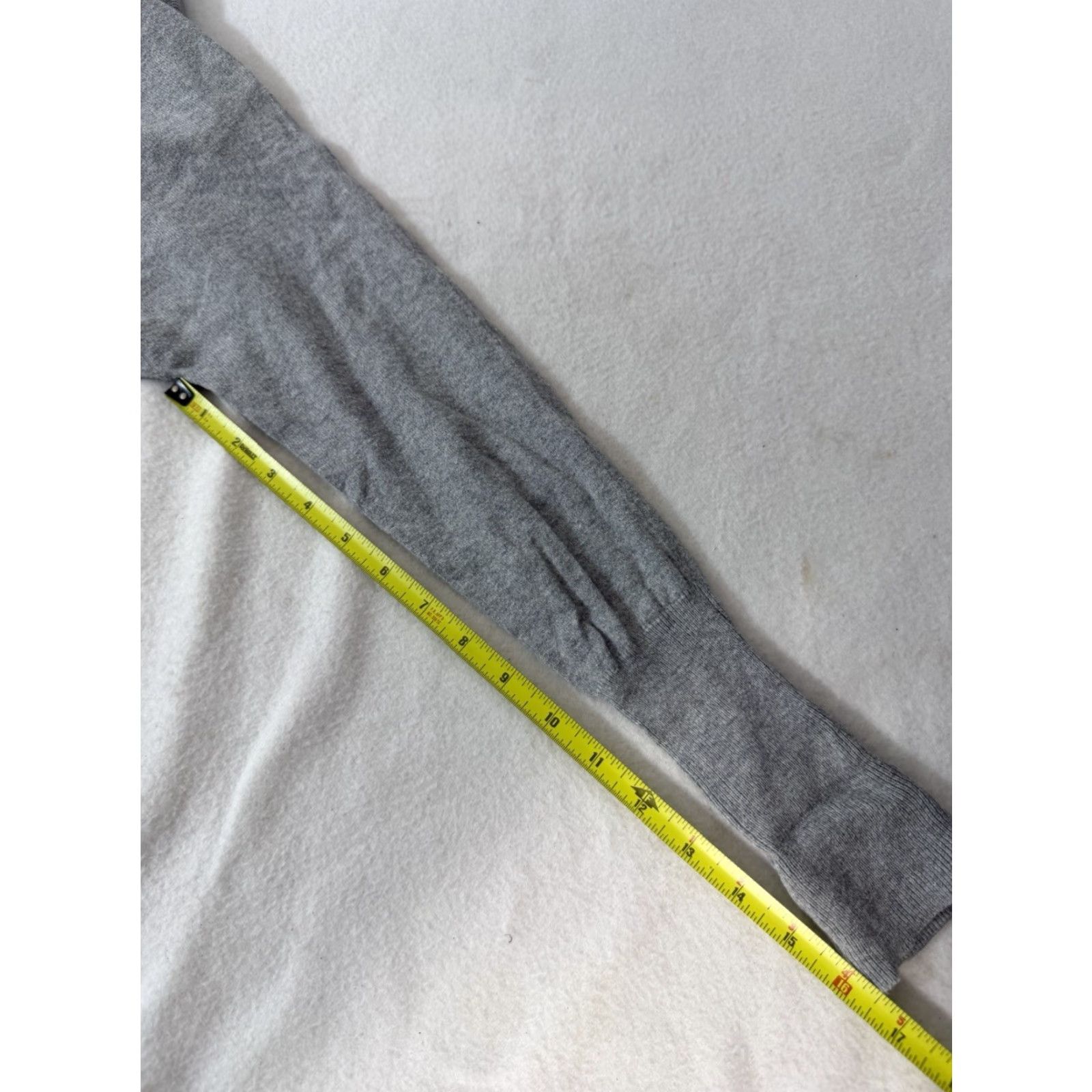 Vintage Garnet Hill Gray Sweater XS Women Kangaroo Pocket Organic Cotton Long Sleeve Pullover Knit Size XS / US 0-2 / IT 36-38 - 5 Thumbnail