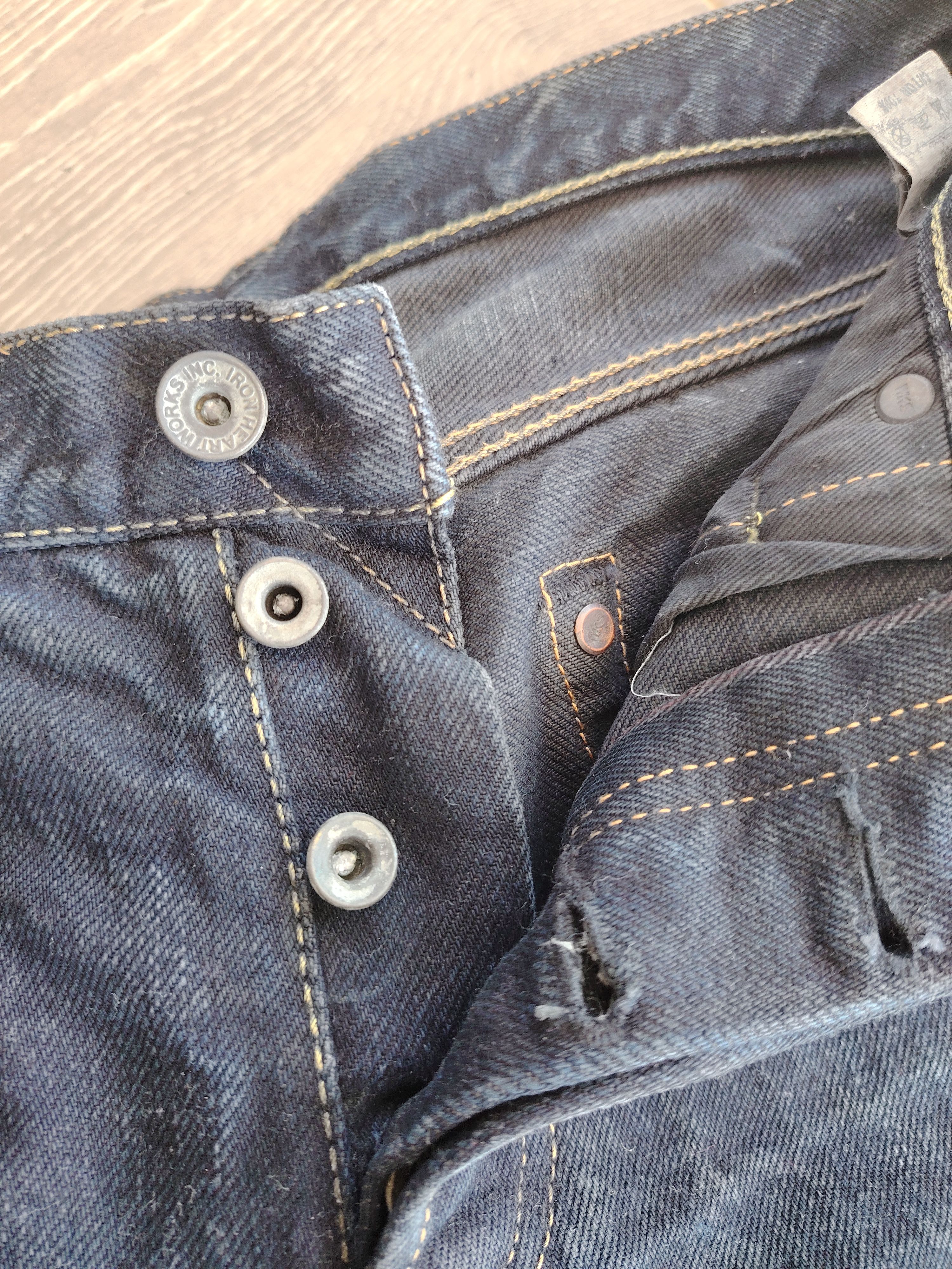 Iron Heart Iron Heart IH-666S od 18oz The Devils Fit Denim Jeans Size US 30 / EU 46 - 10 Thumbnail