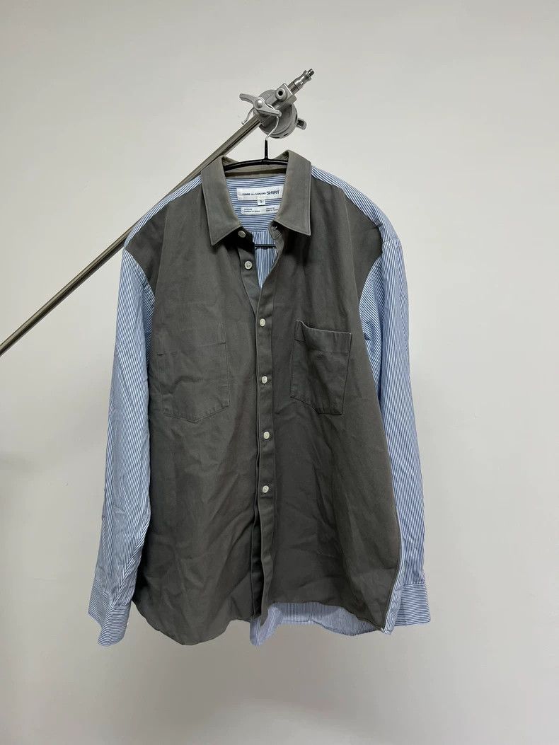 Comme des Garcons Comme Des Garcons Patchwork silhouette shirt Size US S / EU 44-46 / 1 - 2 Thumbnail