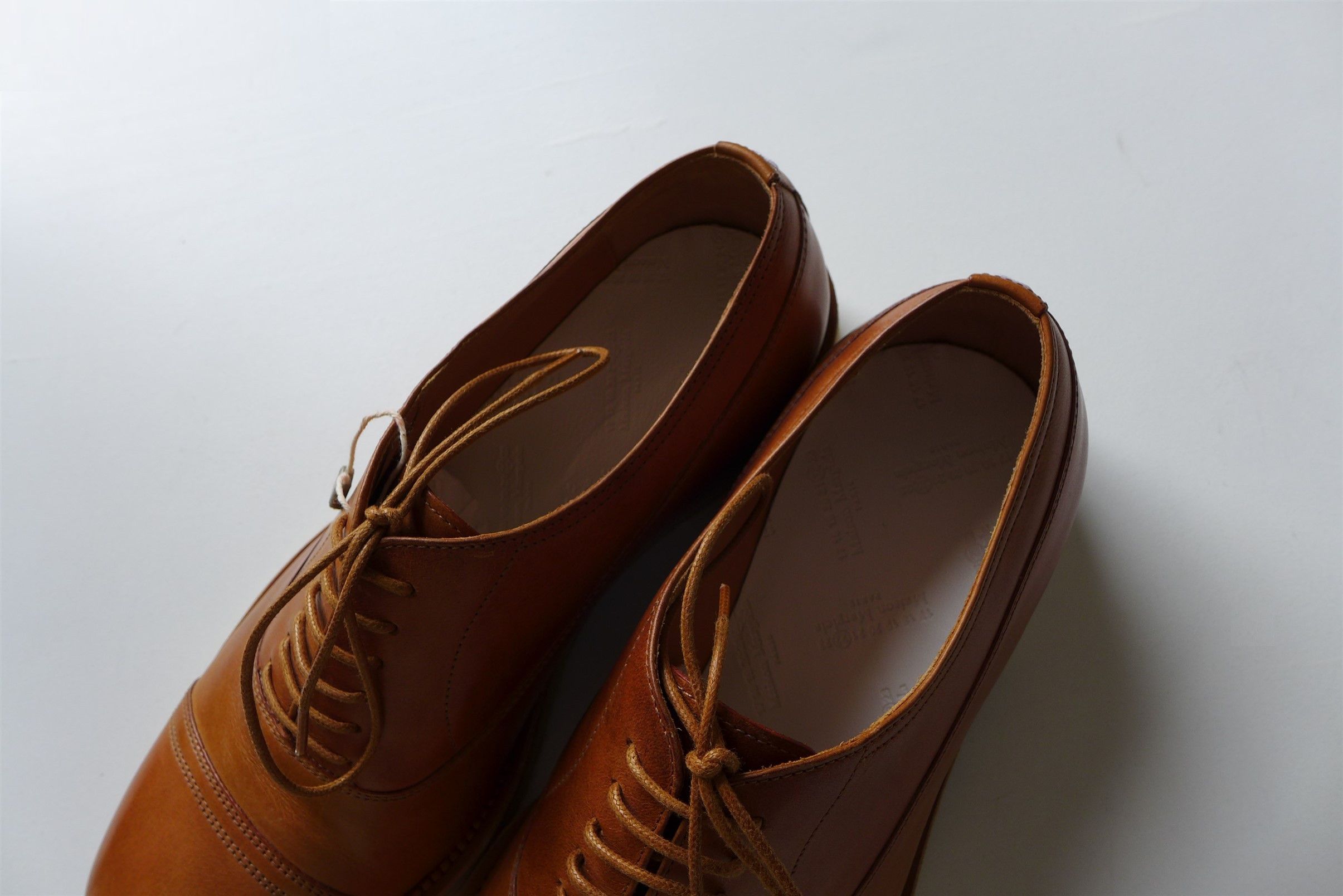 Maison Margiela Margiela Oxford Shoes - Vegetable Tanned Calf Leather Size US 8 / EU 41 - 7 Thumbnail