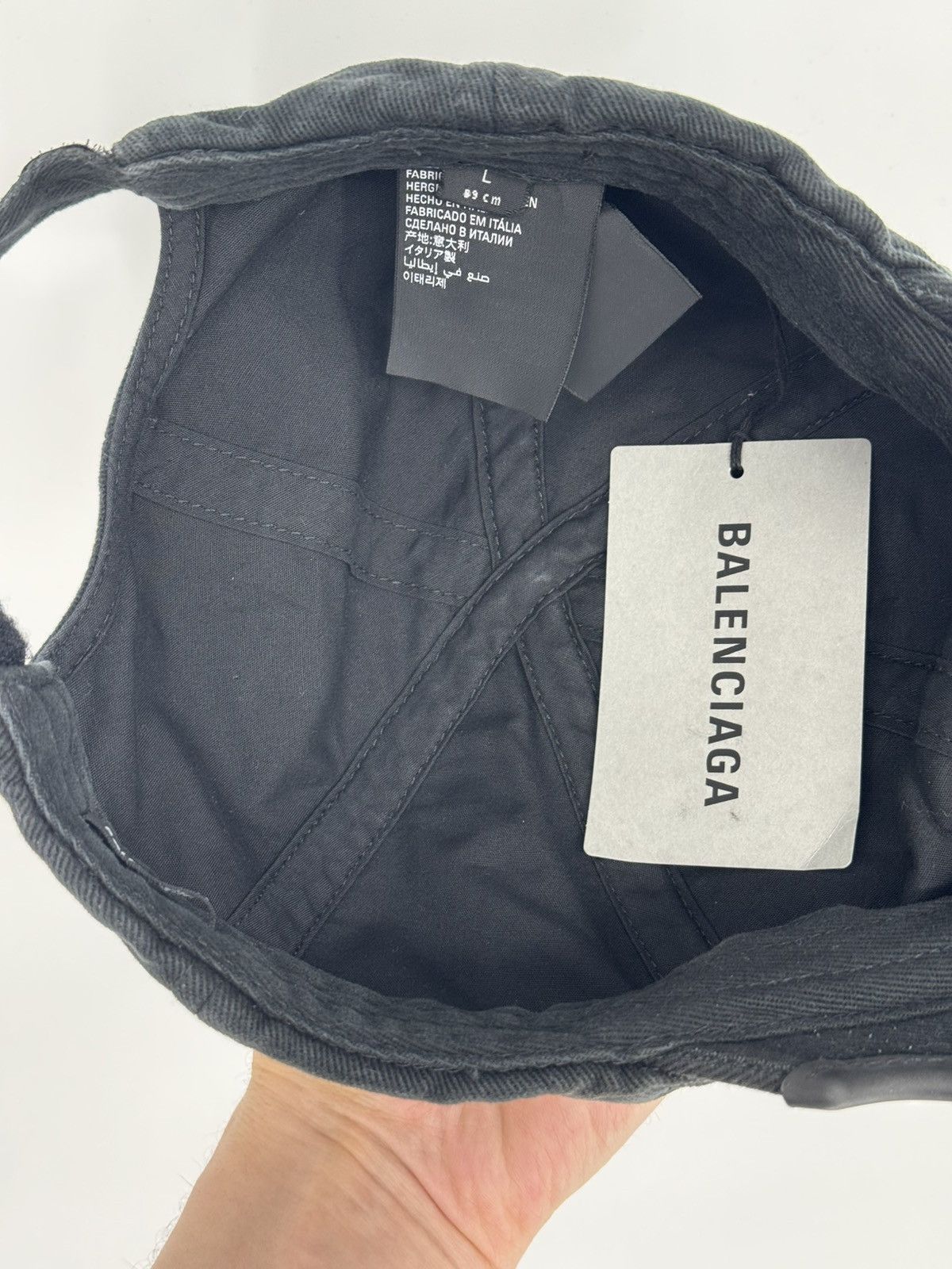 Balenciaga Balenciaga Baseball Cap Size ONE SIZE - 3 Thumbnail