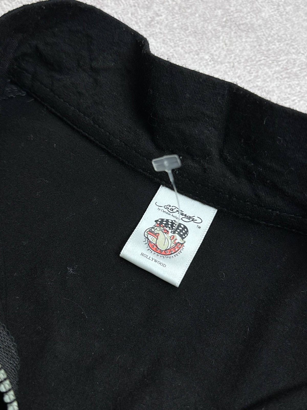 Ed Hardy Vintage Ed Hardy Womans Y2K All Over Zip Jacket S Rare Size S / US 4 / IT 40 - 6 Thumbnail