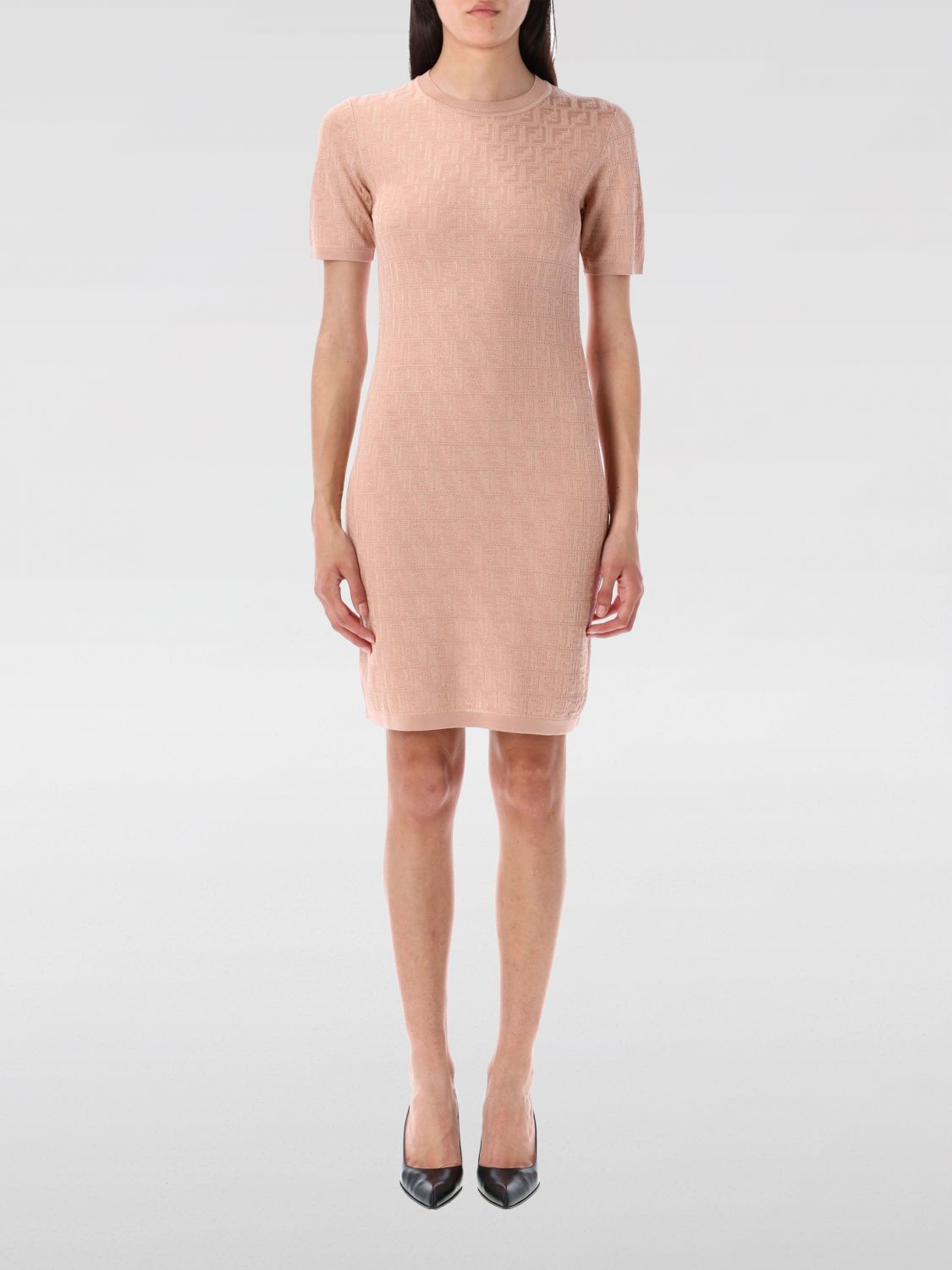 Fendi Fendi Dress Woman Pink Size M / US 6-8 / IT 42-44 - 1 Thumbnail