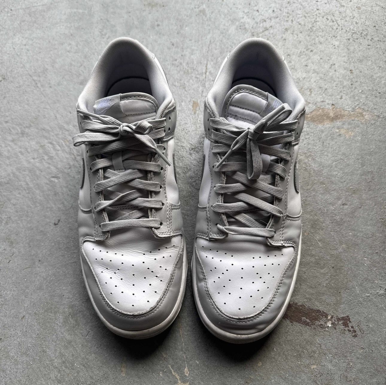 Nike Nike Dunk Low 'Grey Fog' Size US 11 / EU 44 - 3 Thumbnail