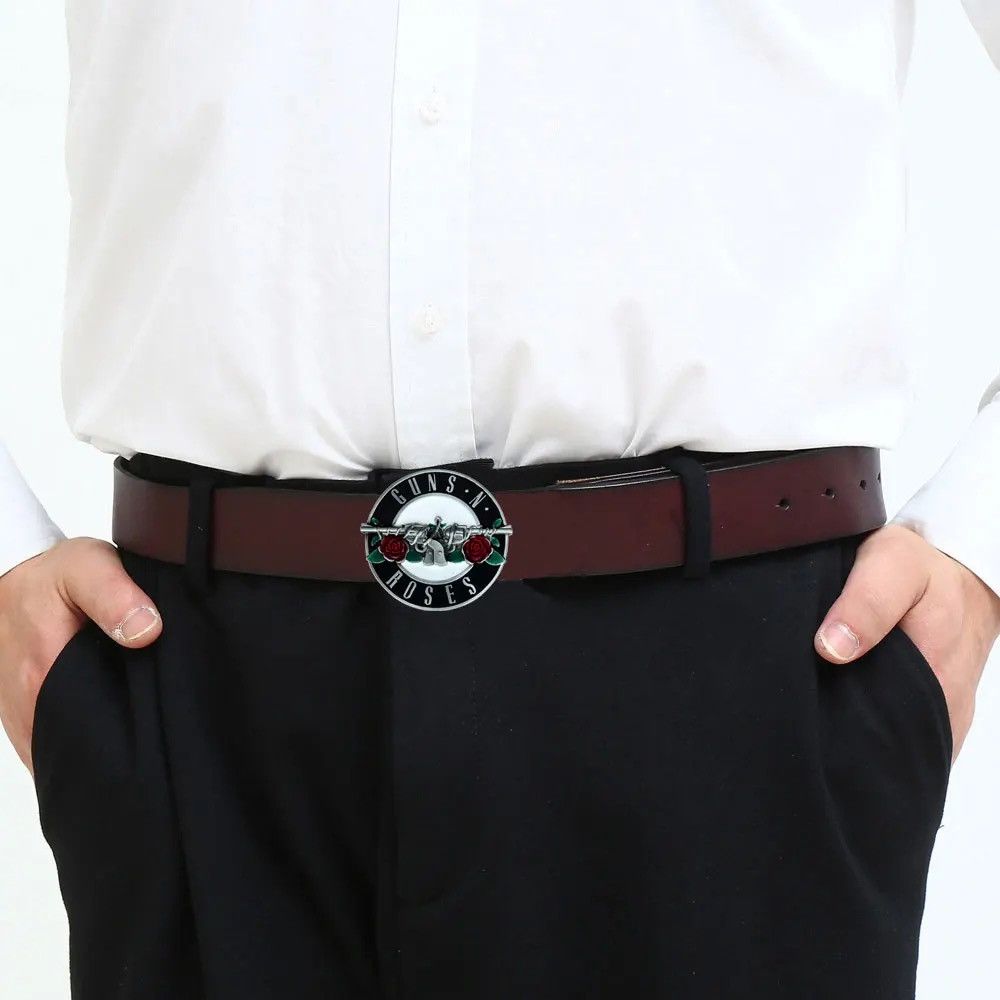 Other Round Guns & Rose Belt Buckles (No Belt) Size ONE SIZE - 2 Thumbnail