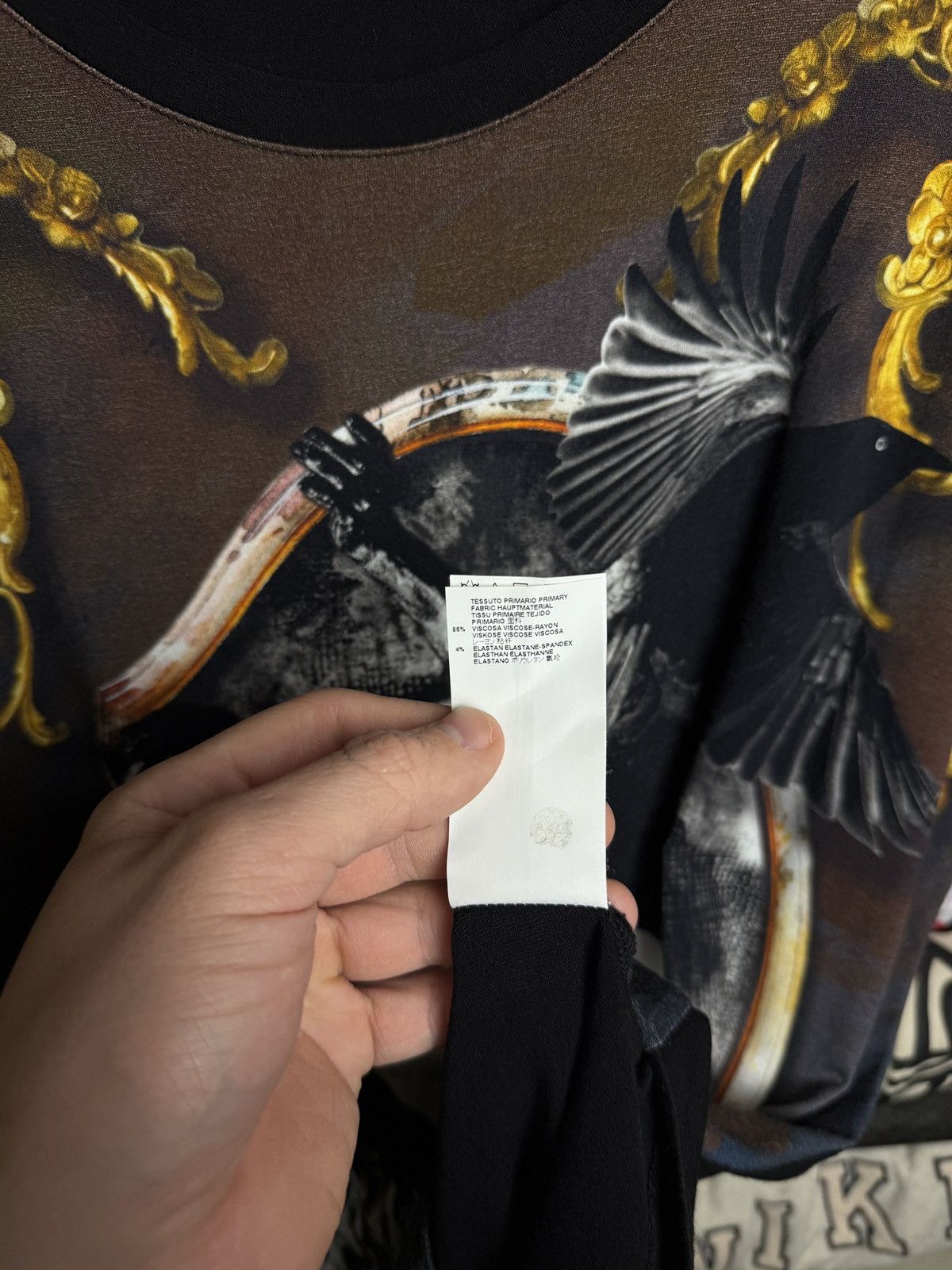 Just Cavalli Just Cavalli Tee T Shirt Over Print Size US S / EU 44-46 / 1 - 10 Thumbnail