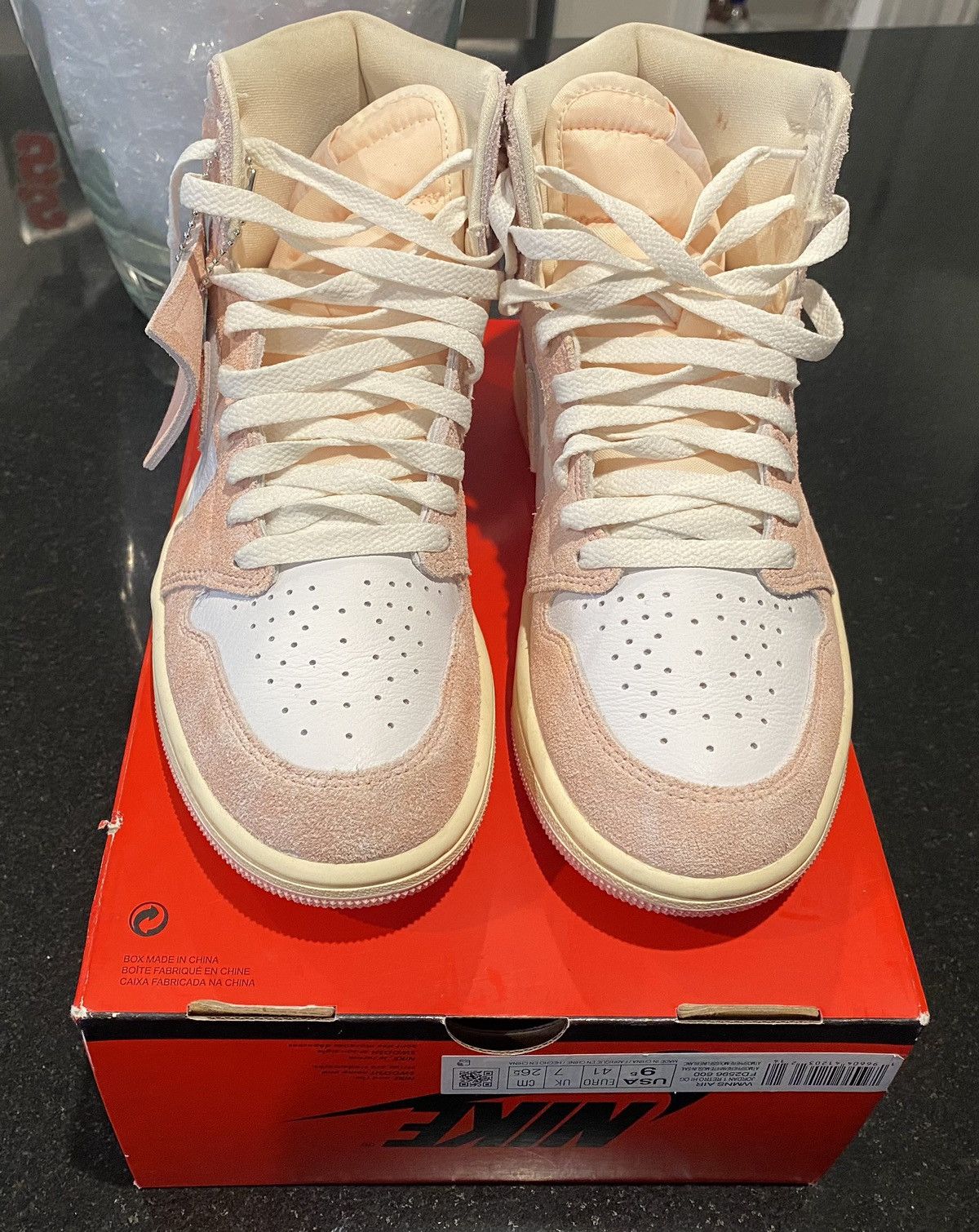 Nike Jordan 1 Washed Pink Size US 9.5 / IT 39.5 - 2 Thumbnail