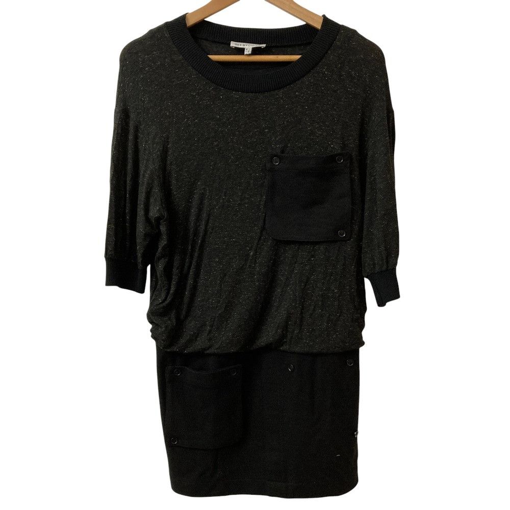 see by chloe knit dress See by Chloe Black Knit High-Neck Sweater Dress S See by Chloe
