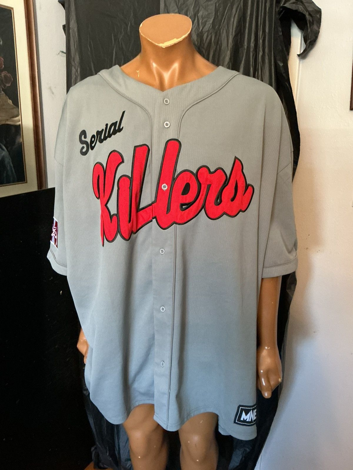 Other Rare Twiztid MNE Serial Killers Embroidered Baseball Jersey Size US XXL / EU 58 / 5 - 10 Thumbnail