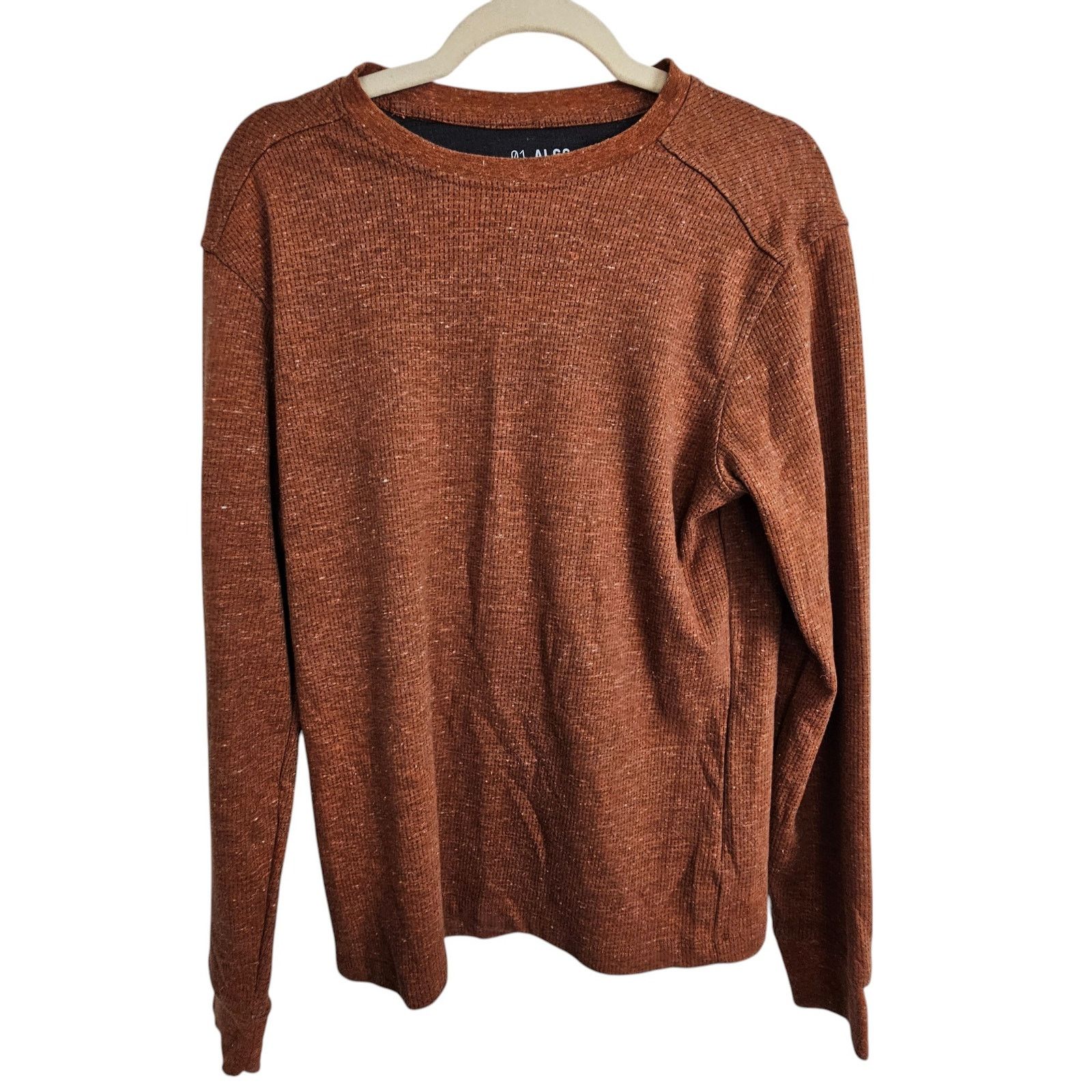Aldo 01.Algo Mens Crewneck Shirt M Performance Stretch Athletic Size US M / EU 48-50 / 2 - 1 Thumbnail