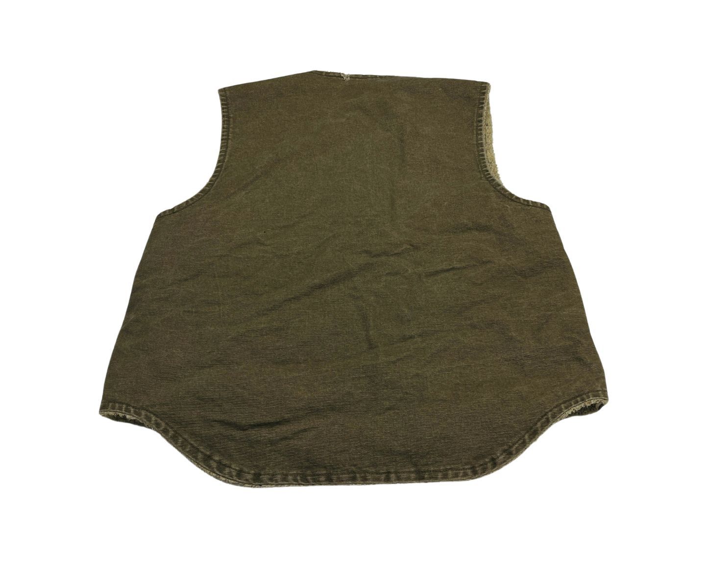 Carhartt Carhartt Men's Vintage V13 DES V-Neck Full Zip Cotton Vest Size US M / EU 48-50 / 2 - 2 Thumbnail