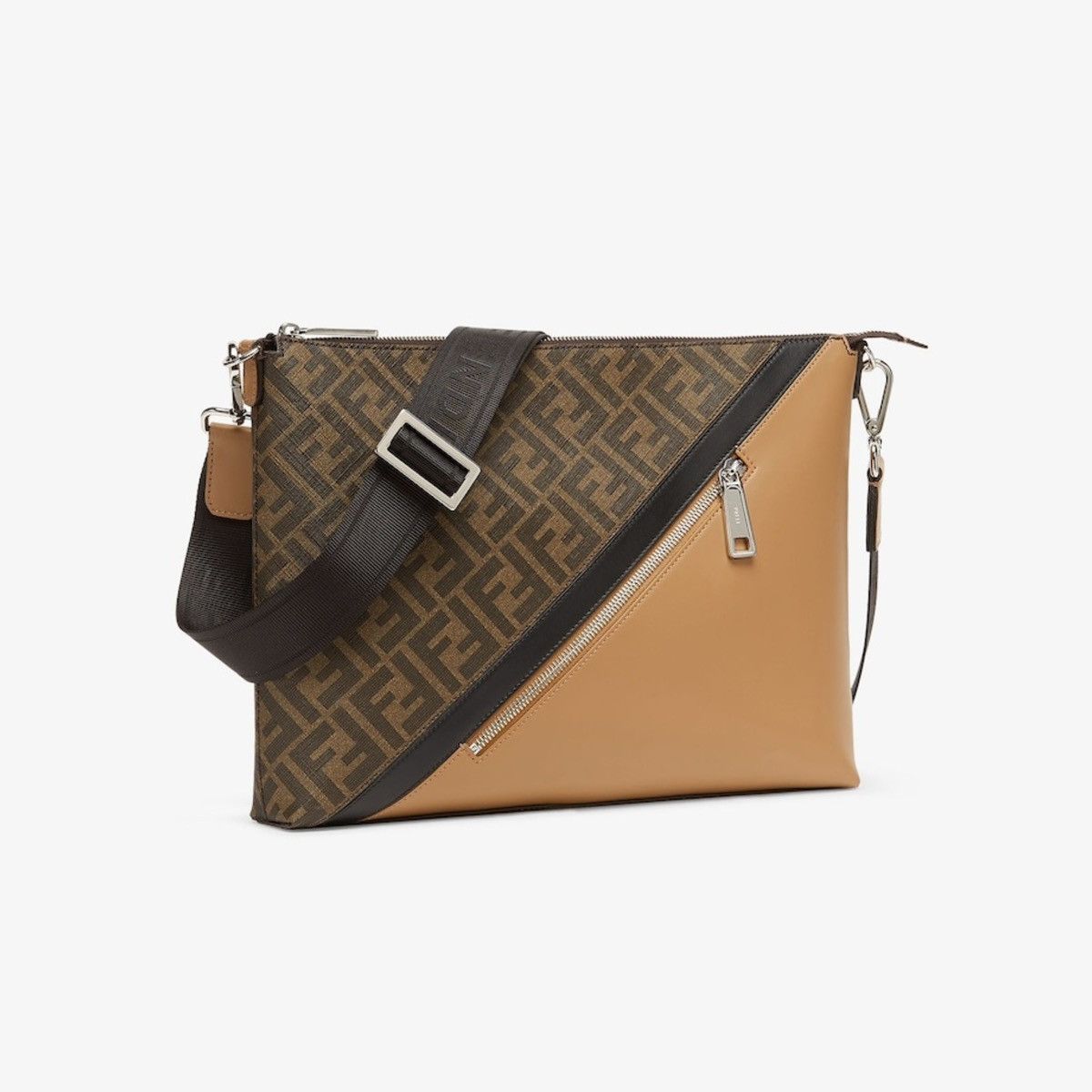 Fendi Fendi FF Logo FVA470 Messenger Bag Shoulder Bag Clutch Logo Size ONE SIZE - 1 Thumbnail