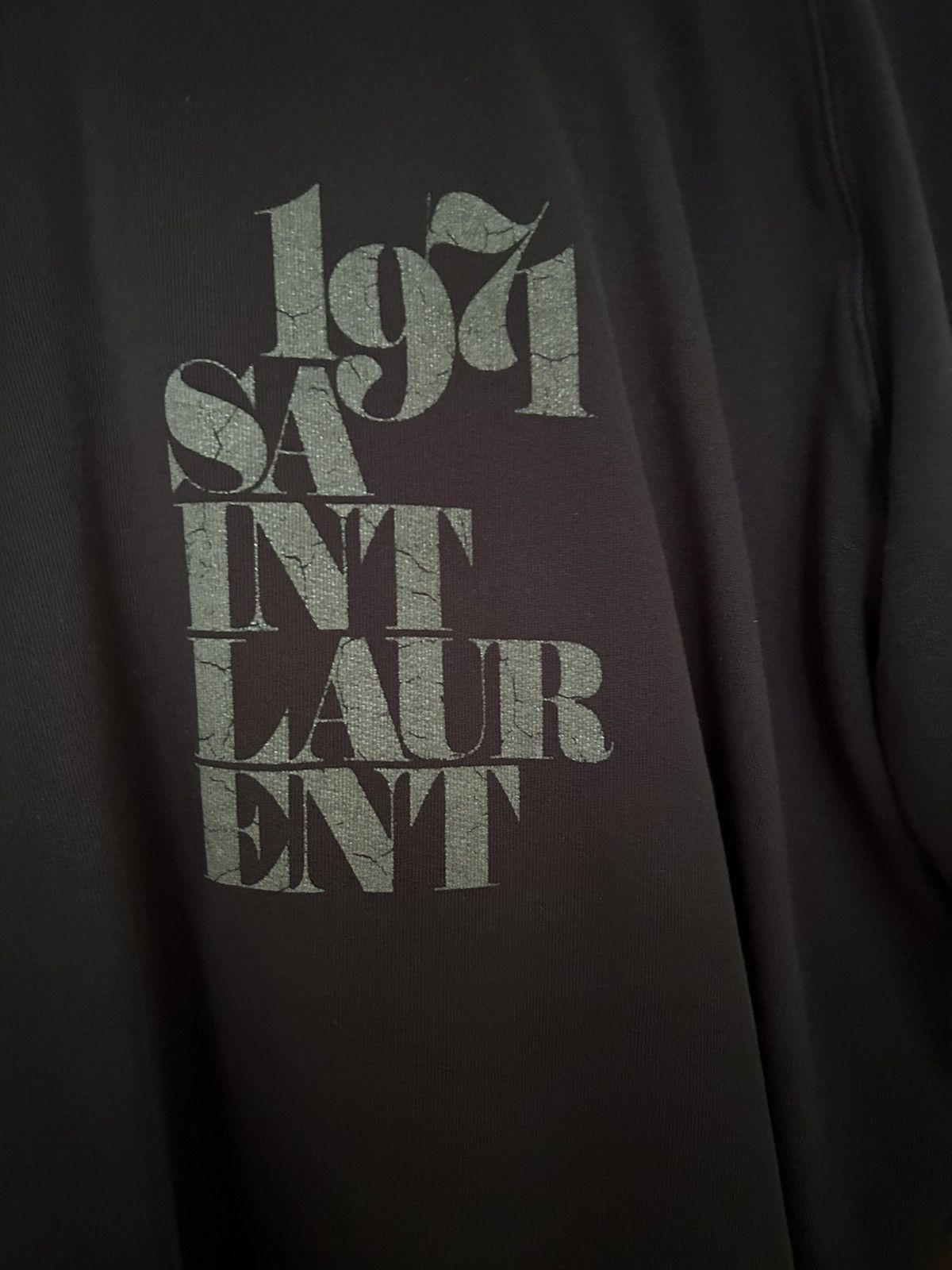 最大80％OFF - 『在庫ロス売買マーケット』 Saint Yves Laurent Grailed | hoodie 1971 Laurent Saint Yves トップス