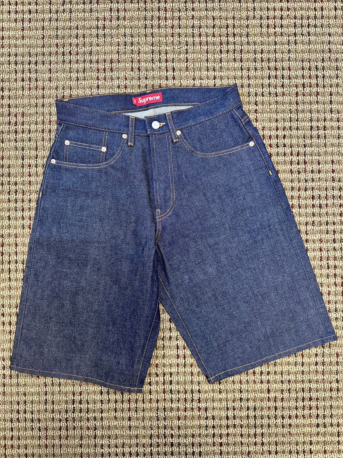 Supreme SS25 Rigid Baggy Selvedge Denim Short Size US 30 / EU 46 - 3 Thumbnail