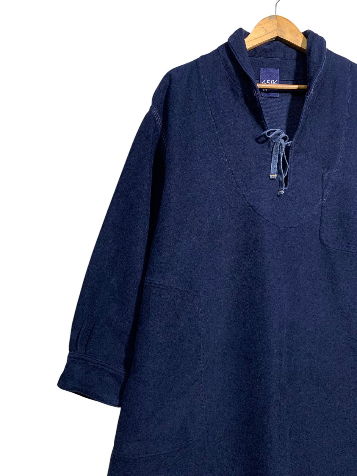 🔥45RPM INDIGO PULLOVER NAVAL JACKETS