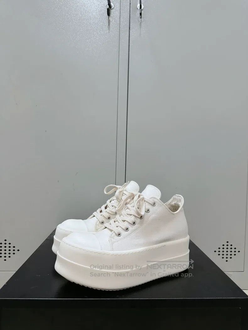 Rick Owens Rick Owens Top-tier thick sole ivory milk Converse Size US 5.5 / EU 38 - 1 Thumbnail