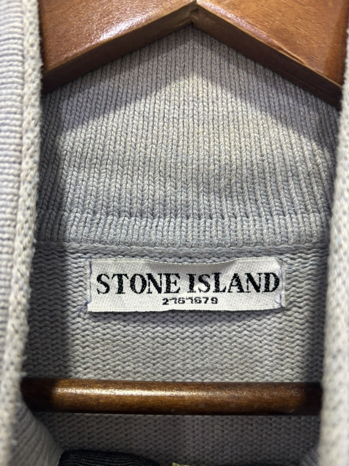 Stone Island Stone Island Full Zip Linen Knitted Sweater Size US L / EU 52-54 / 3 - 7 Thumbnail