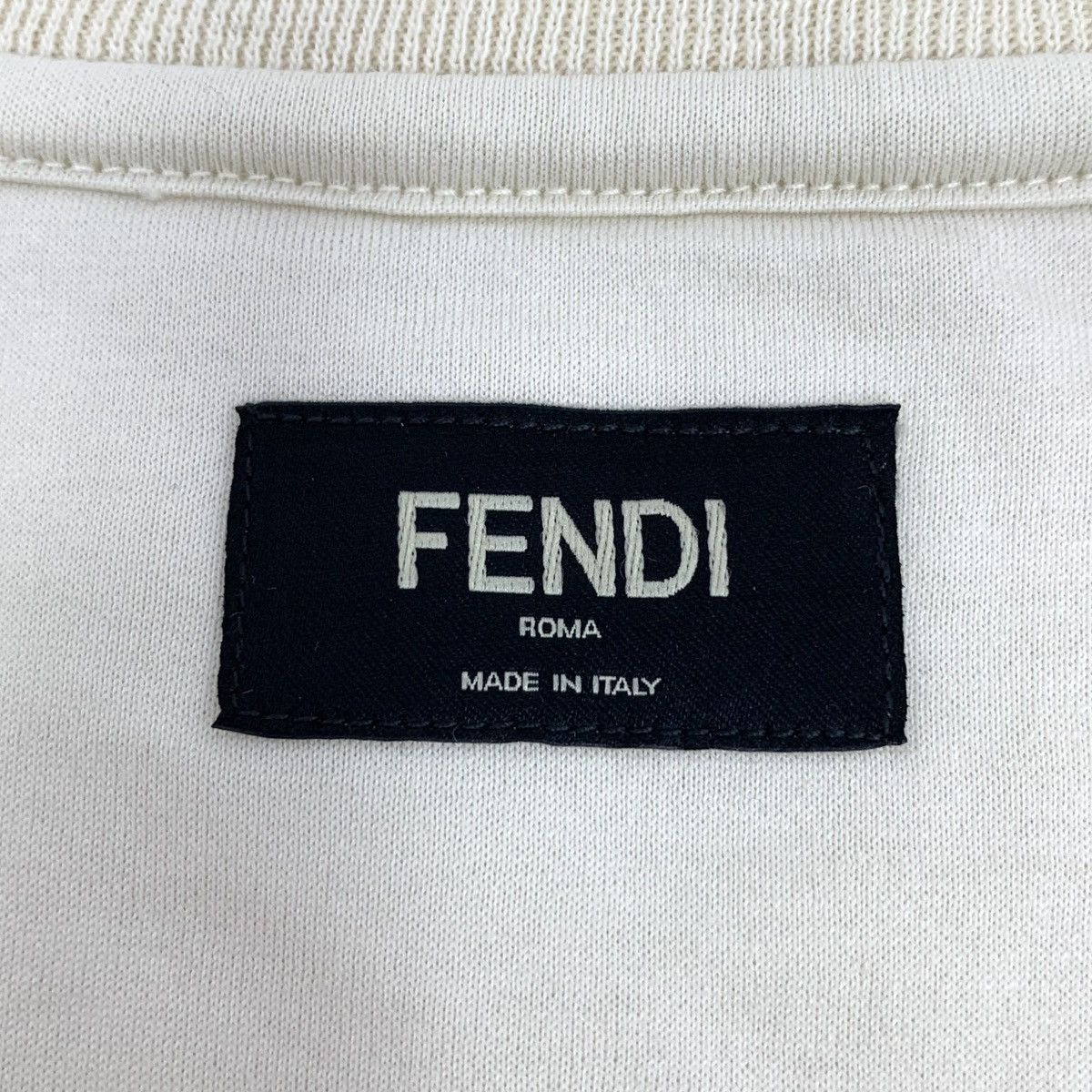Fendi Fendi Towel Fabric Crew Neck Short Sleeve T-Shirt K26WX Size US XXL / EU 58 / 5 - 6 Thumbnail