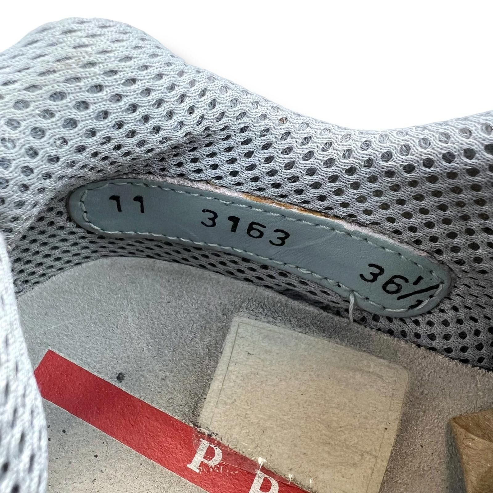 Prada Prada Baby Blue Americas Cup Trainers Size US 6 / IT 36 - 6 Thumbnail