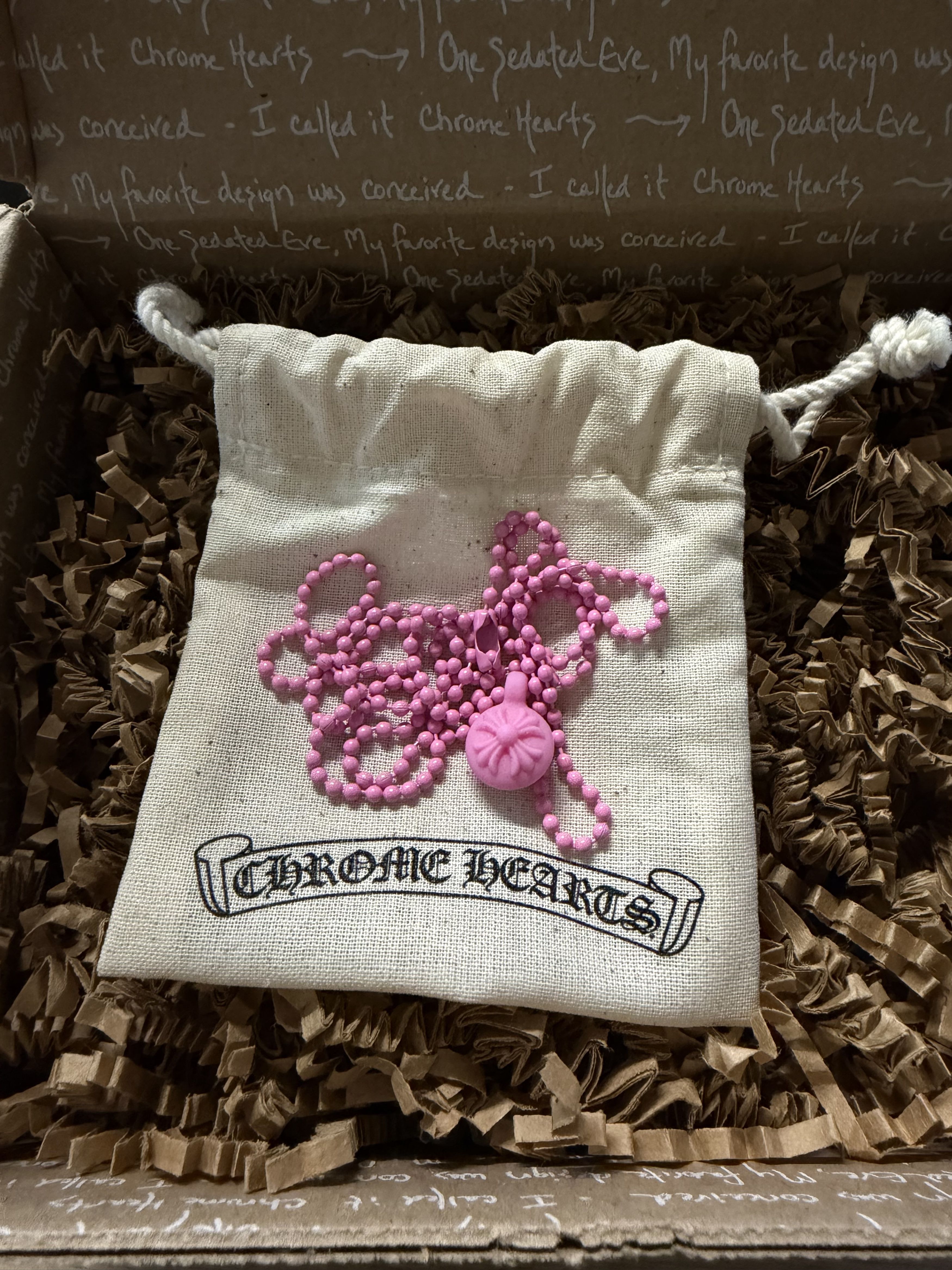 Chrome Hearts Chrome Heart Pink Crossball Silicone Pendant Silichrome Size ONE SIZE - 1 Preview