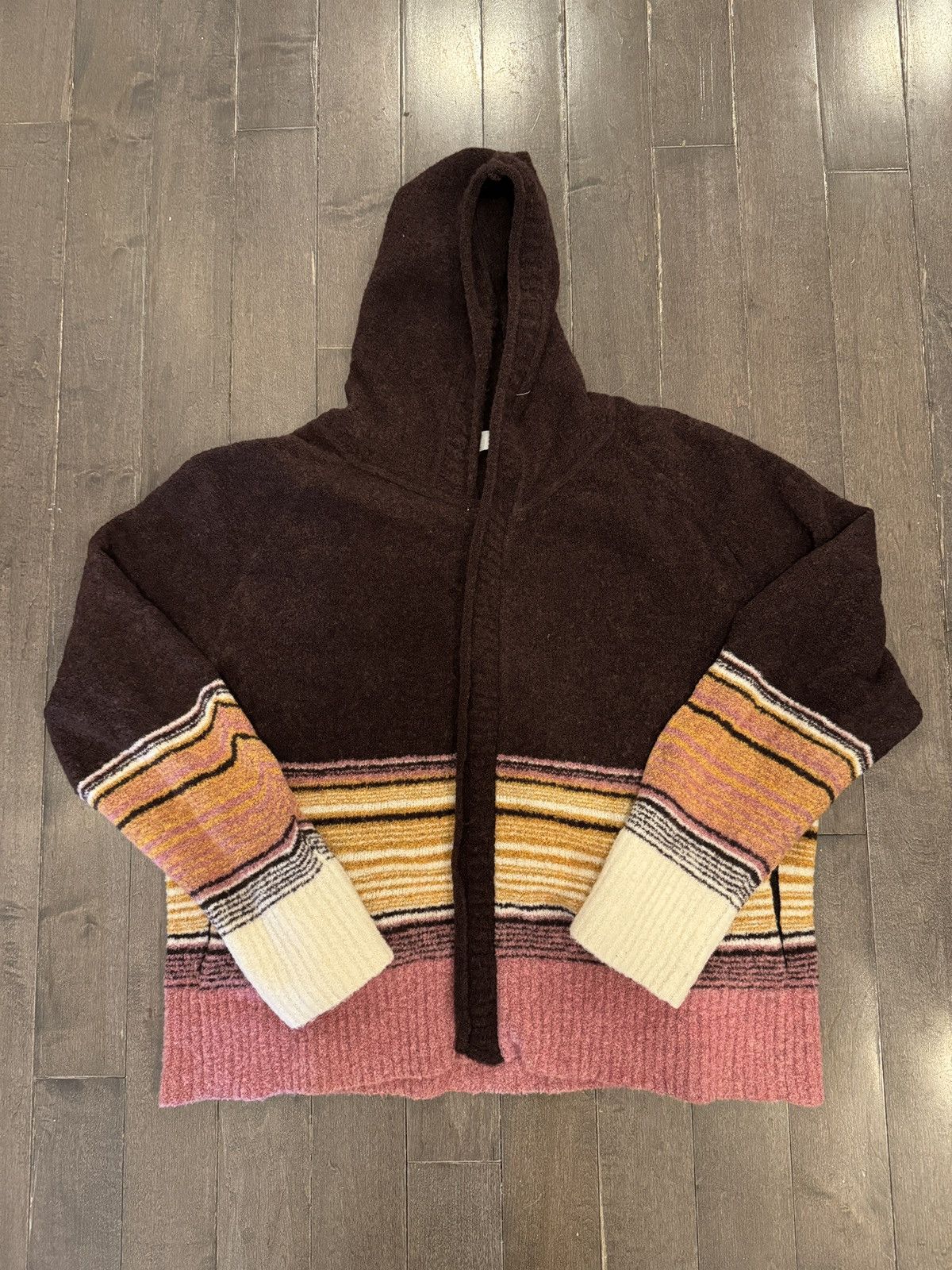 image of Kiko Kostadinov Ketra Hoodie in Brown, Men's (Size Large)