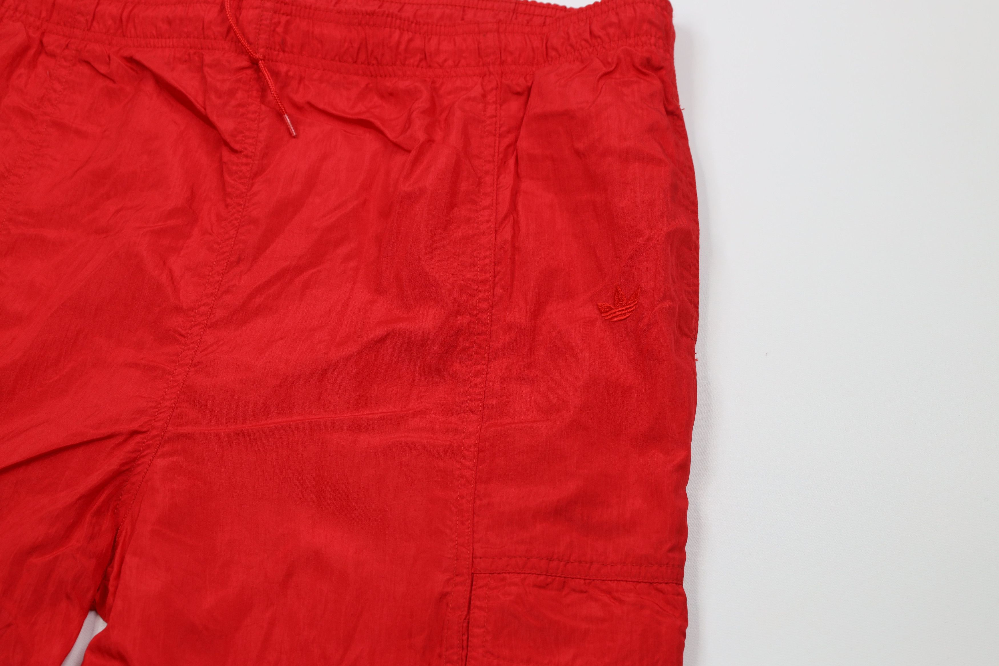 Adidas Vintage 70s 80s Adidas Pocket Windbreaker Joggers Pants Red Size US 36 / EU 52 - 5 Thumbnail