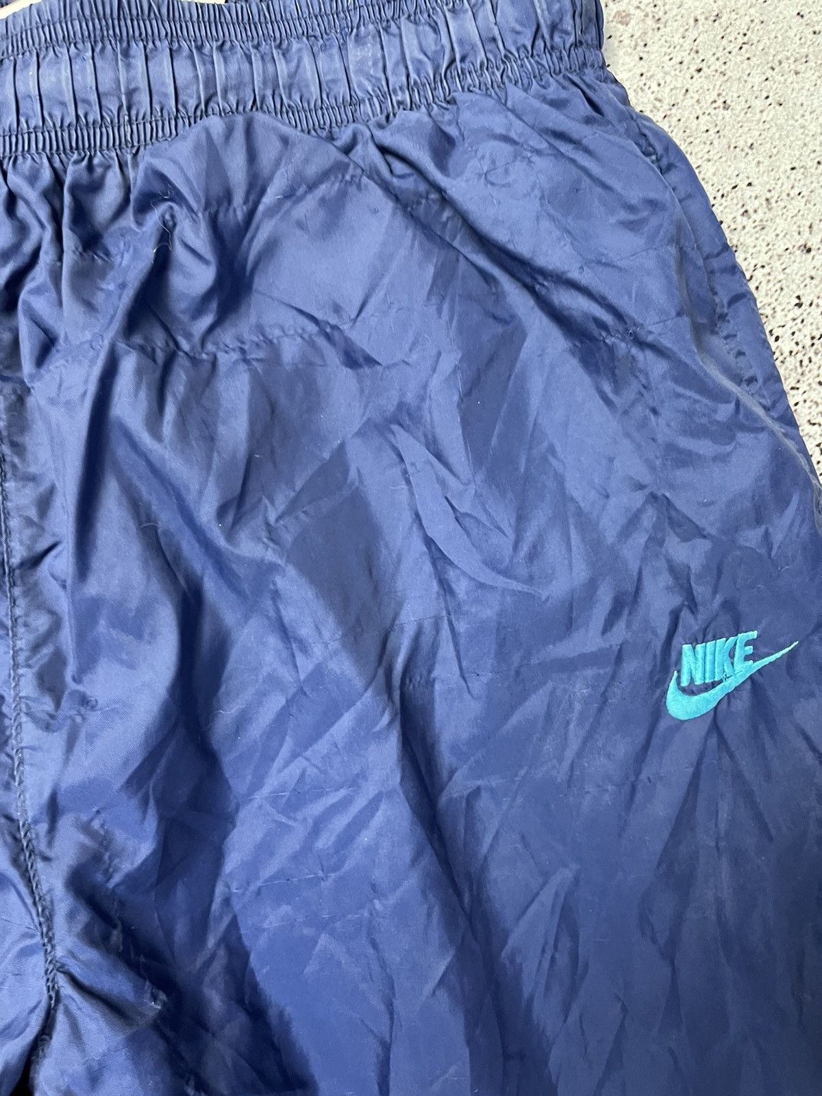 Nike × Vintage 🌋Vintage Nike Pants Nylon Drill Y2K Style Size US 33 - 4 Thumbnail