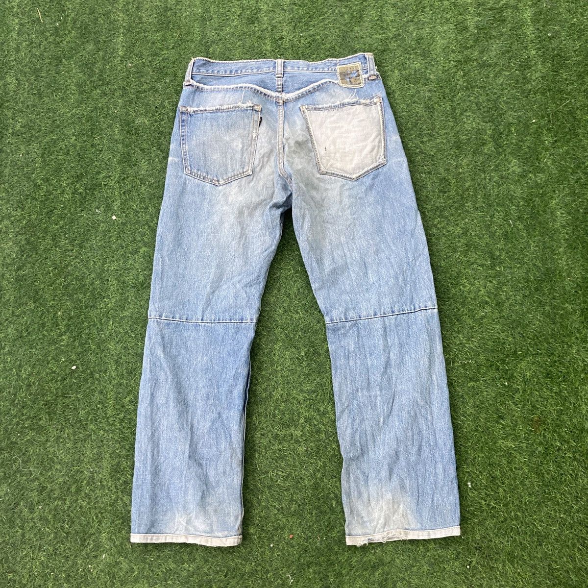 If Six Was Nine × Japanese Brand BLUE WAY DISTRESSED JEANS Size US 32 / EU 48 - 2 Thumbnail