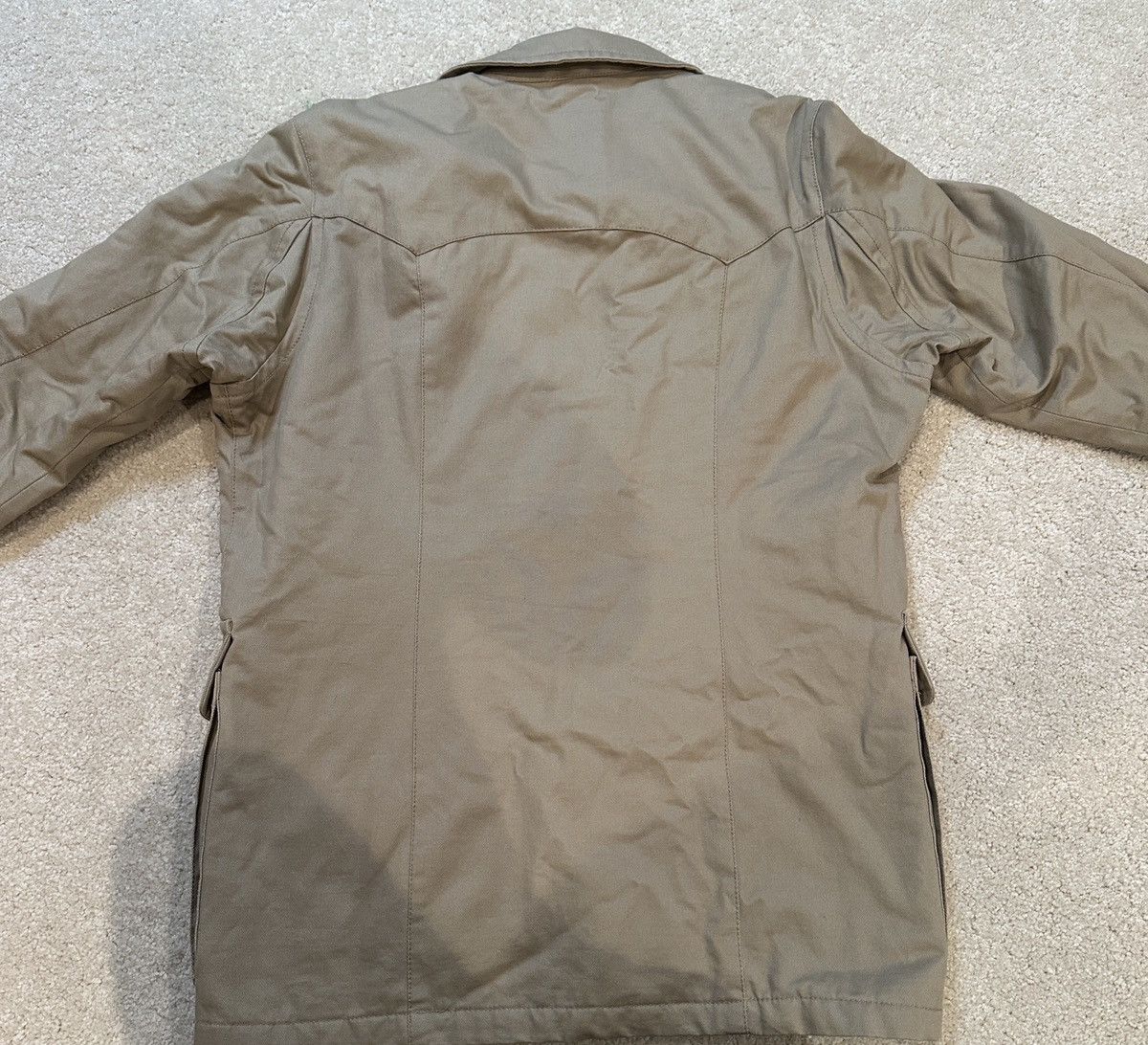 Calvin Klein Calvin Klein Beige Canvas Jacket Sz M Size US M / EU 48-50 / 2 - 3 Thumbnail