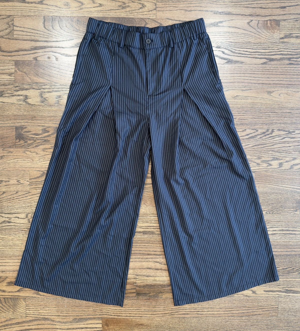 jOONIVERSE LAB Jooniverse Lab Pinstripe Pleated Trousers Size US 36 / EU 52 - 1 Thumbnail