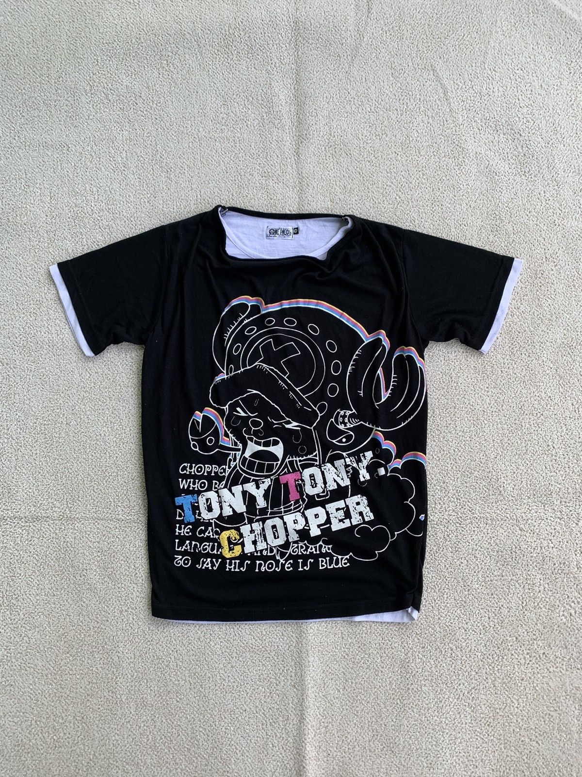 Beauty Beast × If Six Was Nine × Japanese Brand one piece Tony Tony Chopper Double Layer Tshirt Size US M / EU 48-50 / 2 - 1 Thumbnail