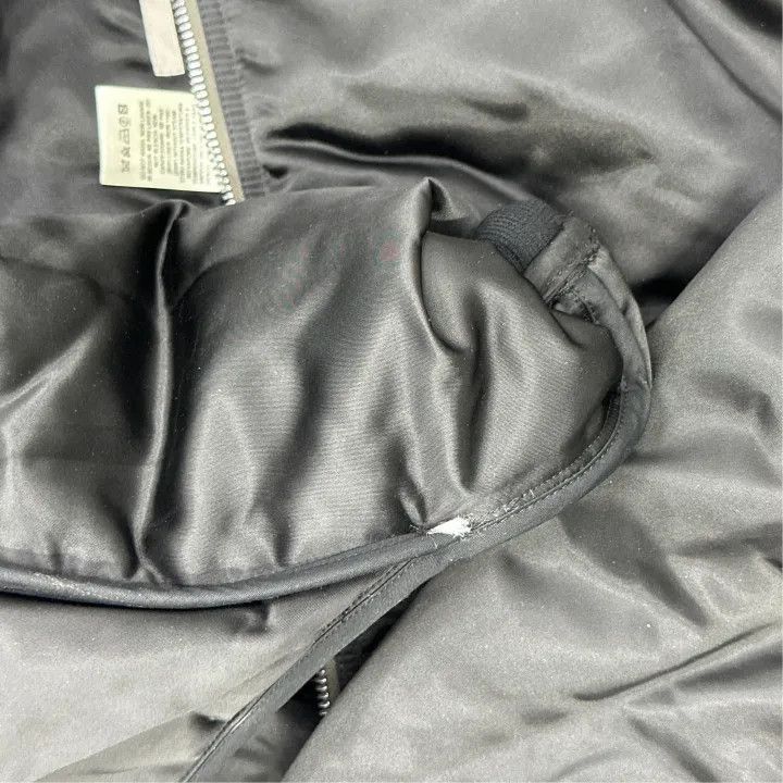 Rick Owens Rick Owens Black Zip-Up Baseball Jacket -2507 Size US L / EU 52-54 / 3 - 5 Thumbnail