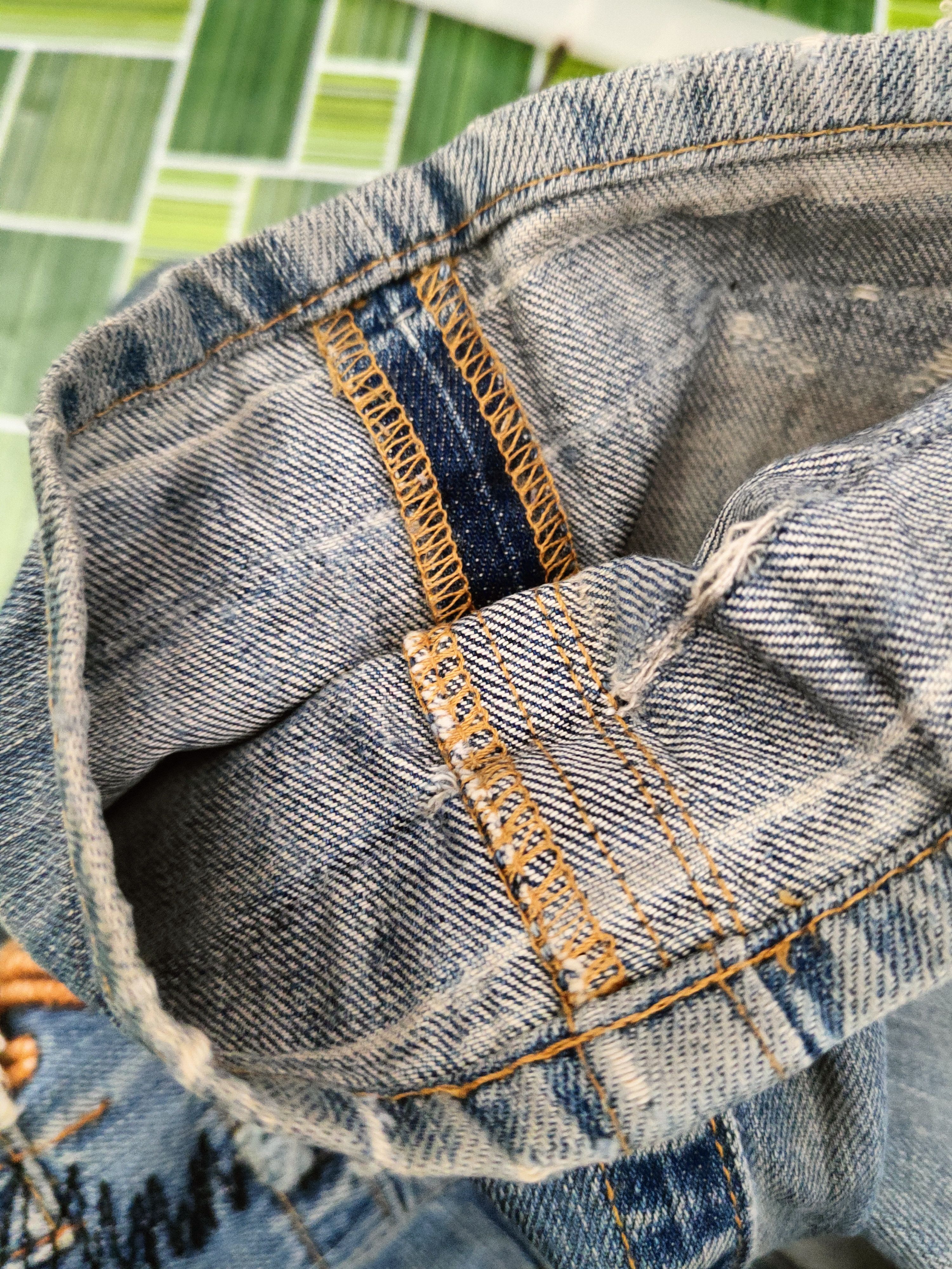 Replay DL Replay Blue Distressed Ripped Jeans #46-101 Size US 30 / EU 46 - 14 Thumbnail