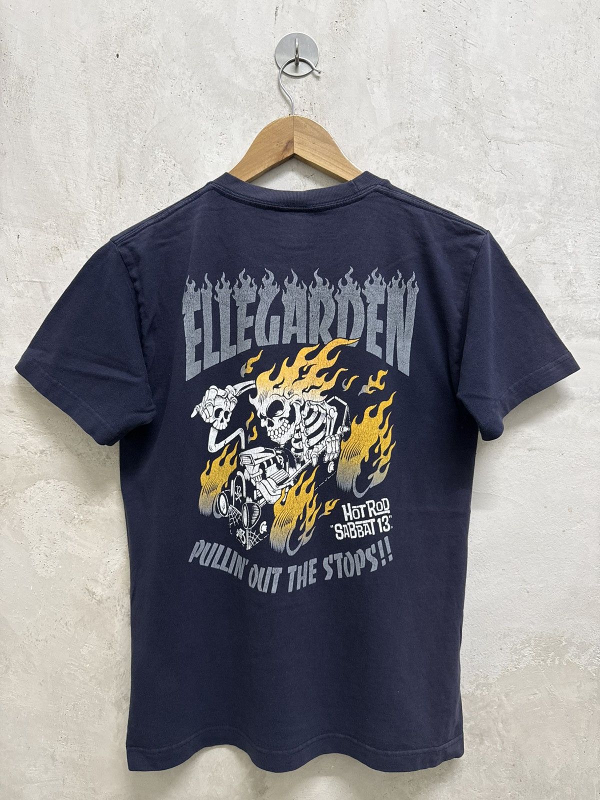 Vintage 2000s Ellegarden Devilish Hot Rod Sabbat 13 Tees Size US S / EU 44-46 / 1 - 1 Thumbnail