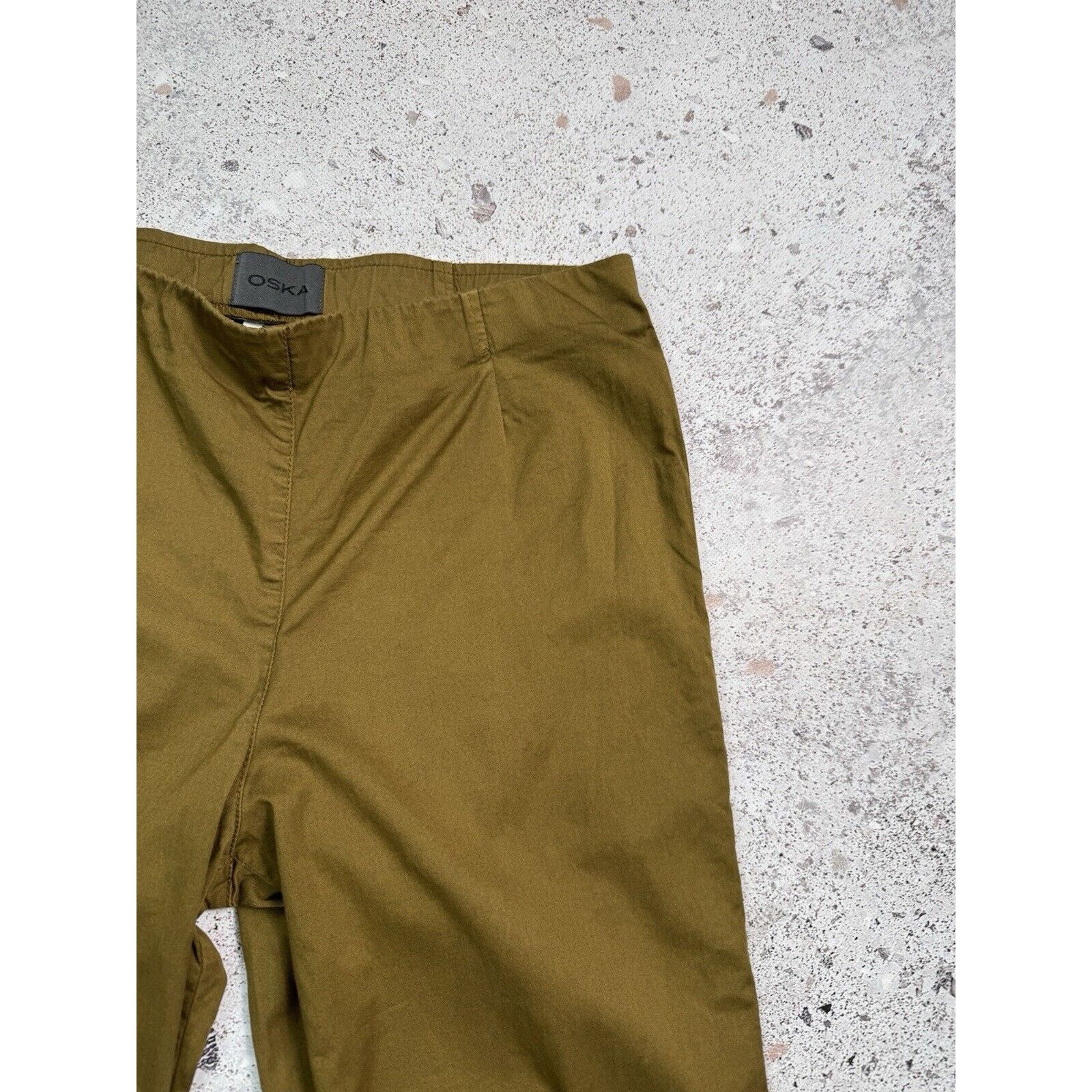 Oska Women’s Trousers Pants Avant Garde Size 3 Beige Us 12