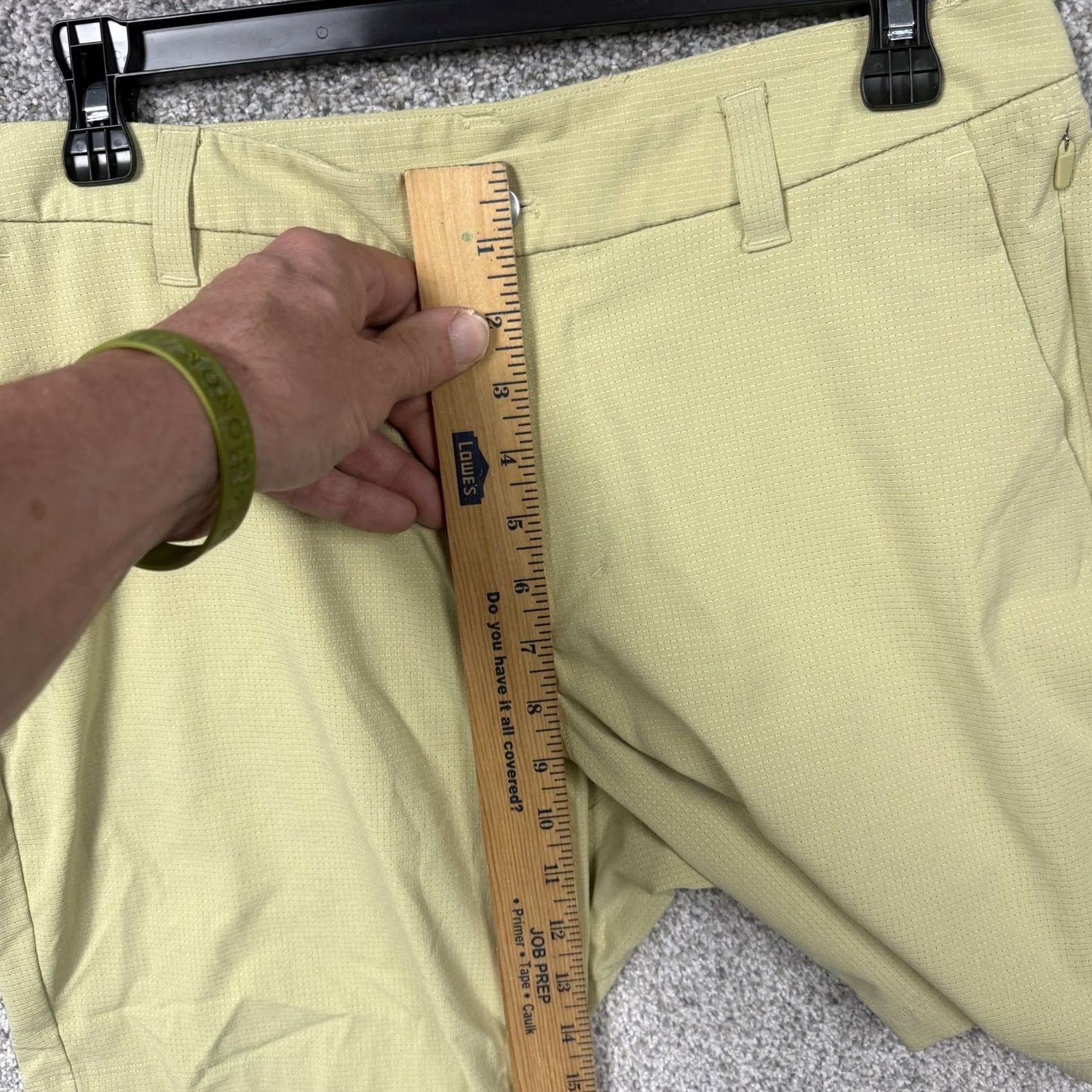 Lululemon Lululemon Shorts Mens 31 Green Athletic 7 Inseam Zip Pocket Lightweight Quick Dry Golf Casual Shirt/Shorts Size US 31 - 6 Thumbnail