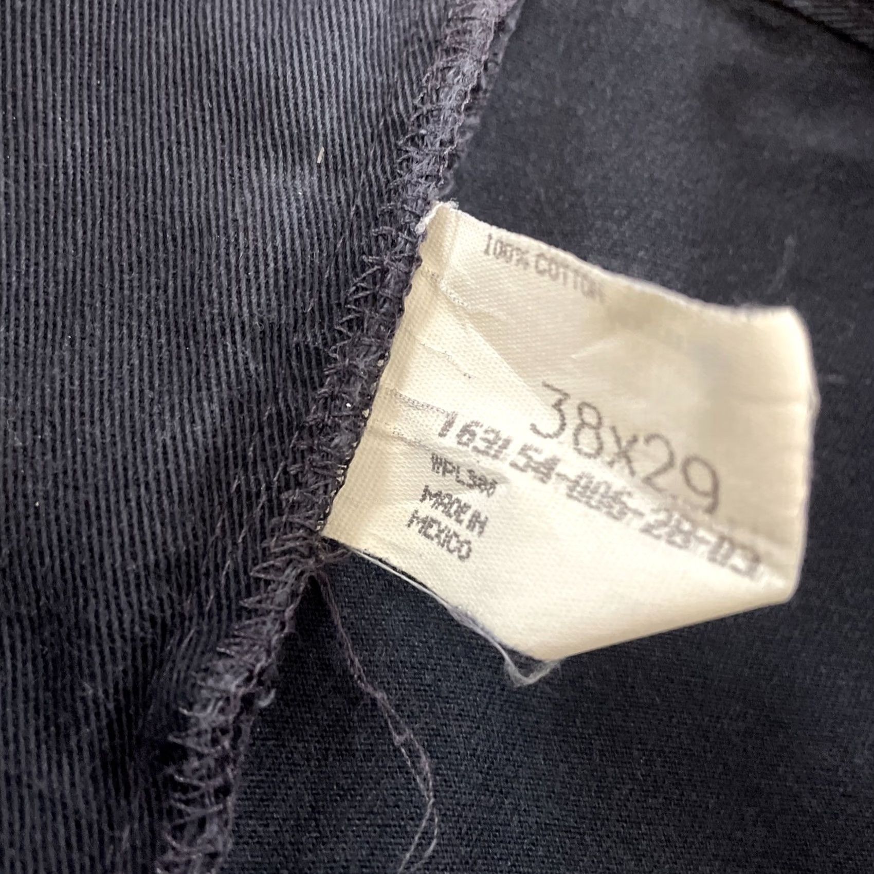 Haggar VINTAGE Haggar Pants Men 38x29 Flat Front Blue Preppy Business Exec Work Khakis Straight Taper Twill Slax Size US 38 / EU 54 - 7 Thumbnail