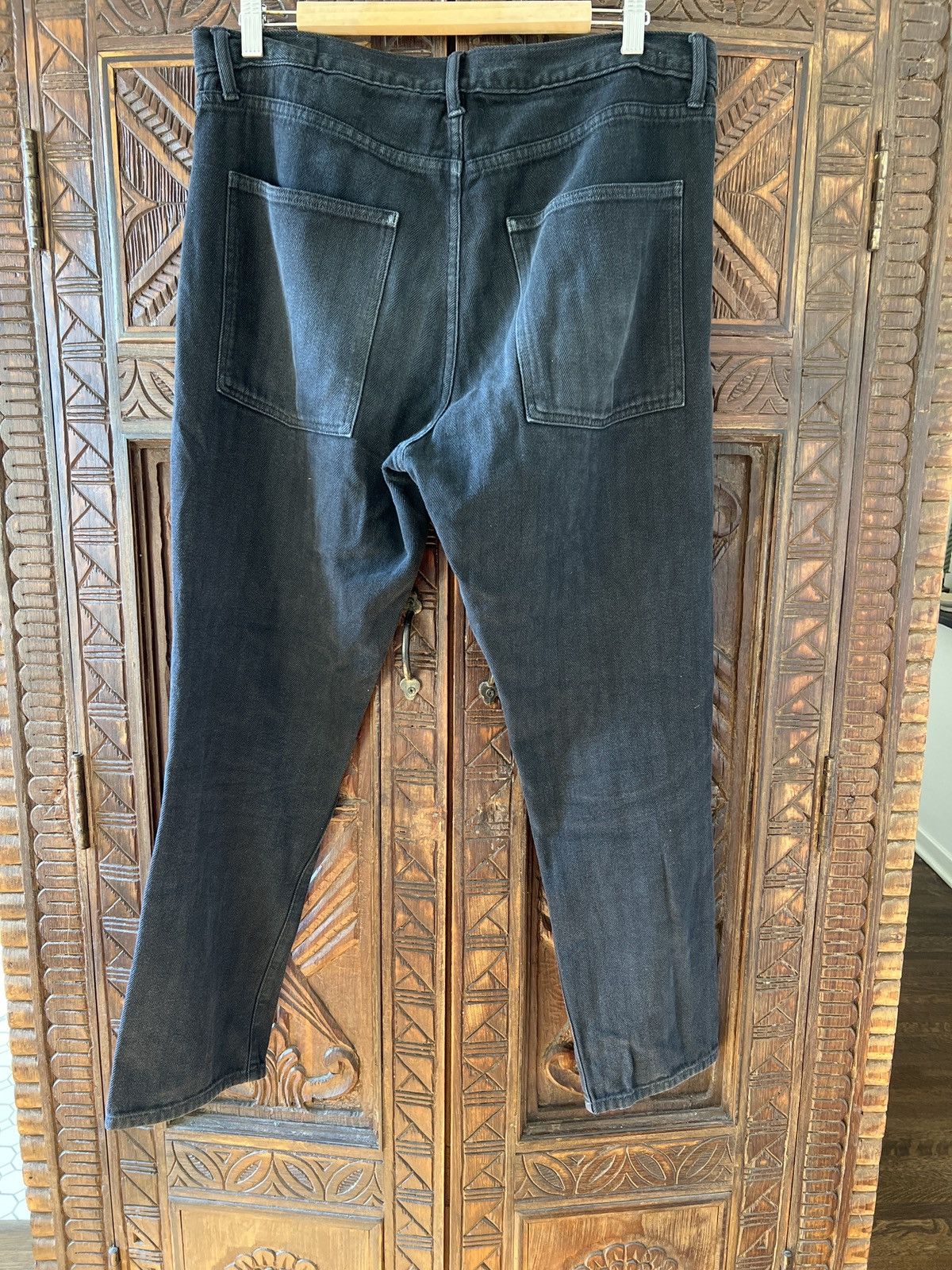 Prospective Flow Everflow K-410 Black Herringbone Pants Size US 32 / EU 48 - 6 Thumbnail