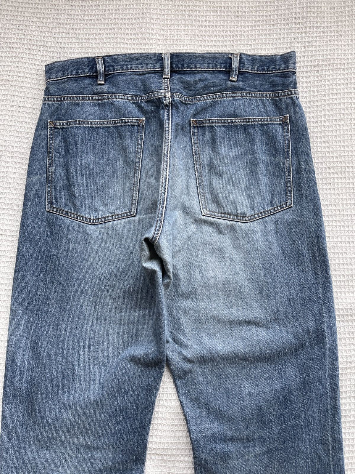 Christophe Lemaire Rare🔥Uniqlo U Lemaire Denim Wide Leg Baggy Jeans Size US 38 / EU 54 - 4 Thumbnail
