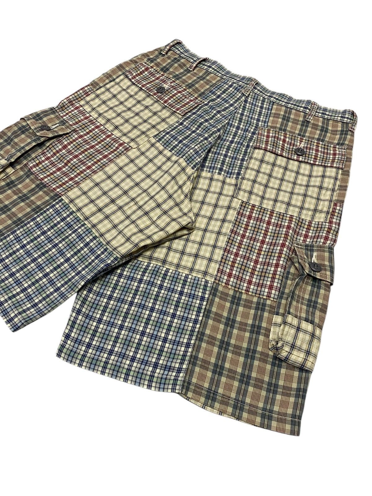Hysteric Glamour Vintage Hysteric Glamour Patchwork Cargo Shorts Pants Size US 32 / EU 48 - 17 Thumbnail