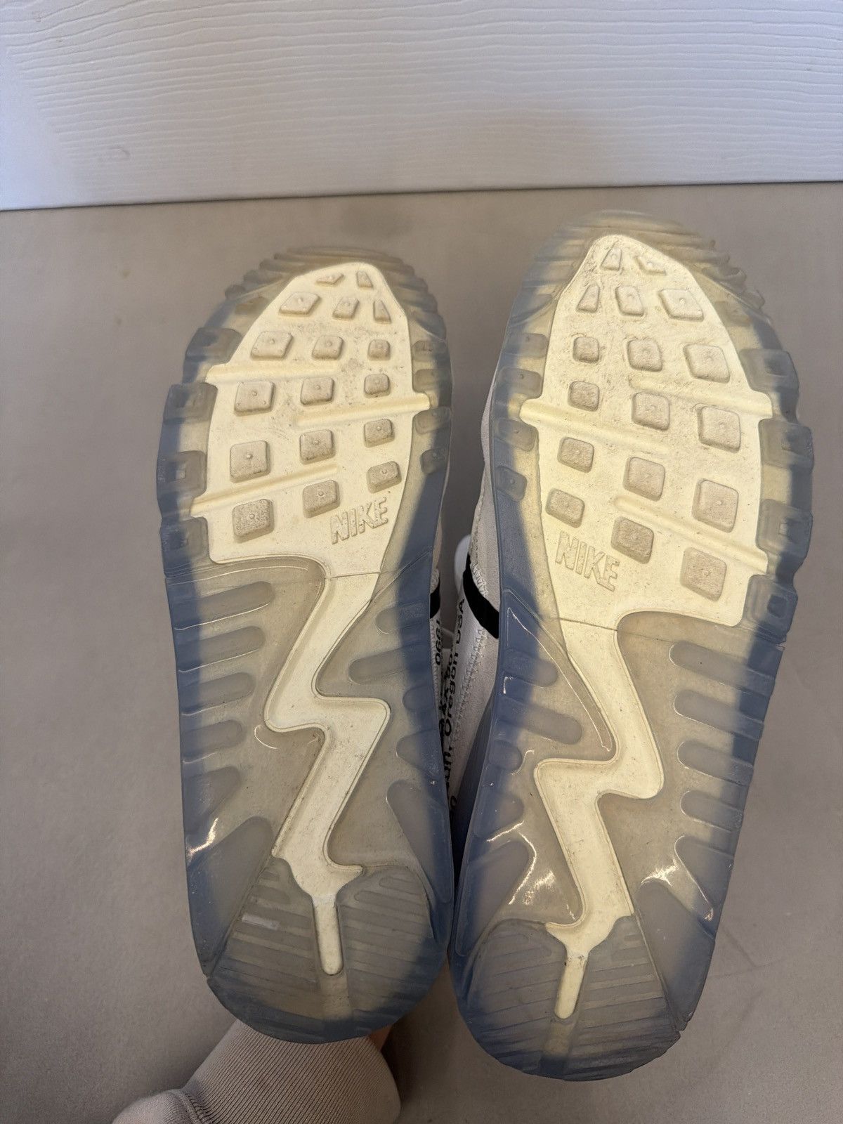 Nike × Off-White Nike x OffWhite “The Ten” Air Max 90 Size US 6.5 / EU 39-40 - 5 Thumbnail