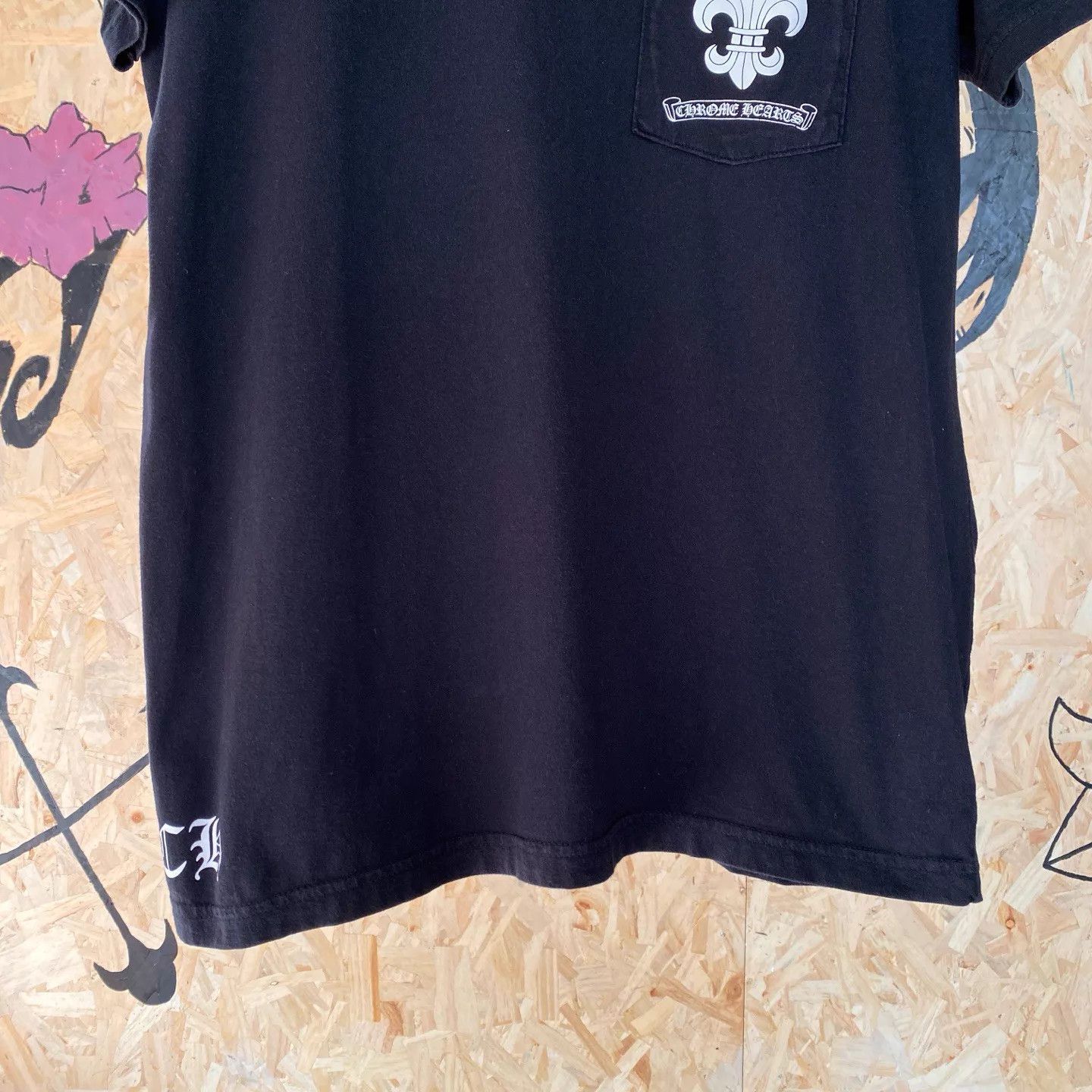 Chrome Hearts Chrome Hearts Black Scout Flower Scroll L T-shirt 99 New Size US L / EU 52-54 / 3 - 5 Thumbnail
