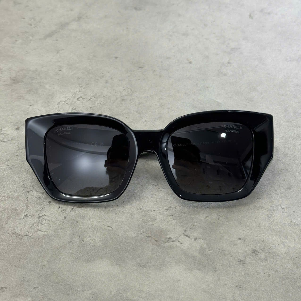Chanel CHANEL 0CH5506 C622S8 Sunglasses BLACK Size ONE SIZE - 2 Thumbnail
