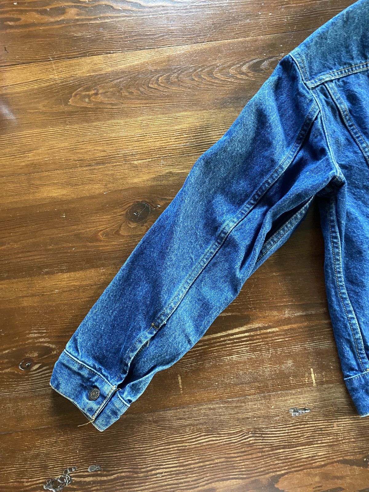 Levi's Vintage 80’s Levi’s Denim Trucker Jean Jacket Short Size US M / EU 48-50 / 2 - 22 Thumbnail