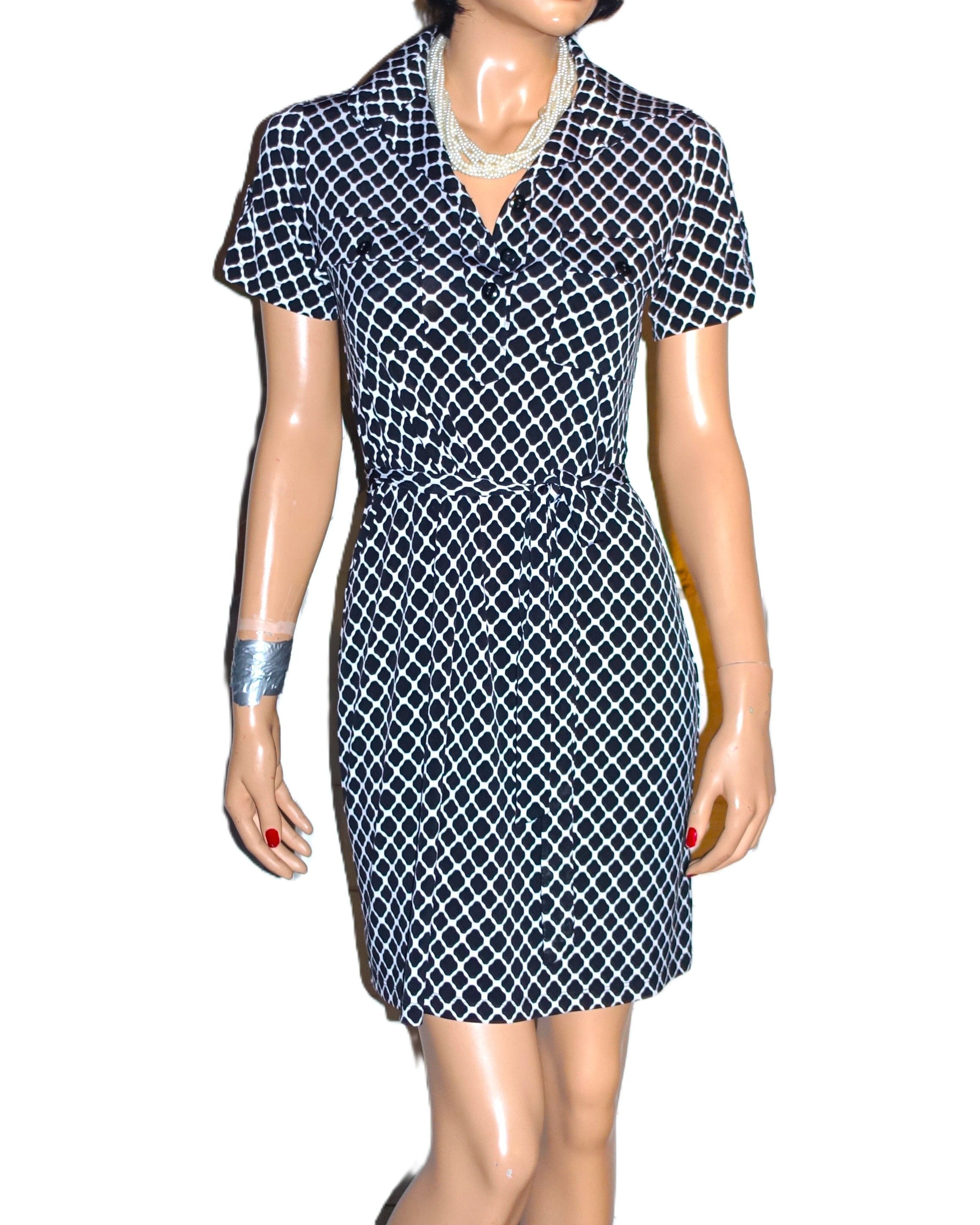 Other EnFocus Studio Black White Shirt Dress 6 Size M / US 6-8 / IT 42-44 - 1 Thumbnail