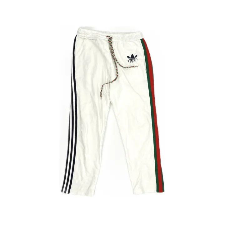 Gucci Gucci x Adidas Originals Ivory Track Pants-2507 Size US 30 / EU 46 - 8 Thumbnail