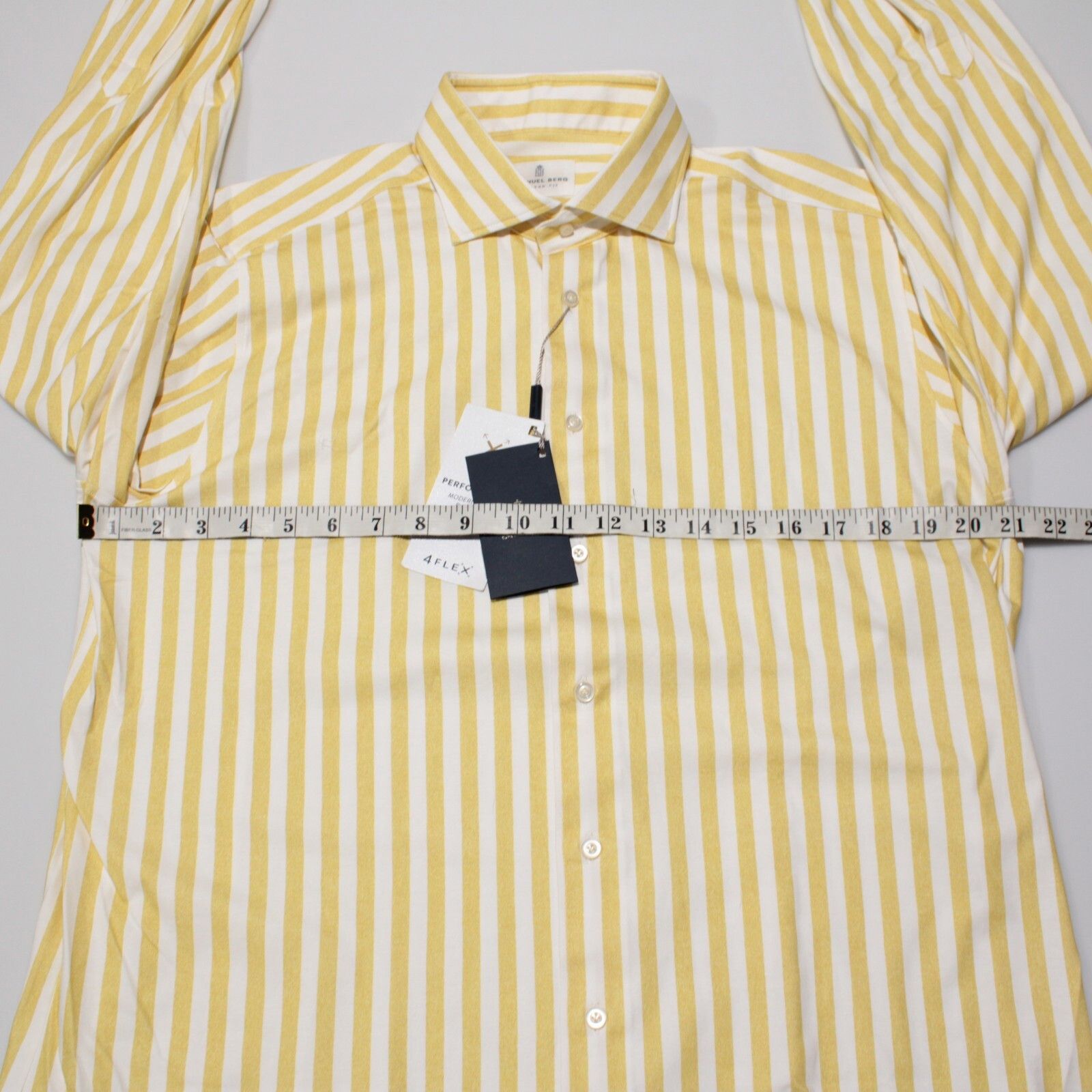 Other Emanuel Berg New with tags Shirt Size L US In Yellow Size US L / EU 52-54 / 3 - 4 Thumbnail