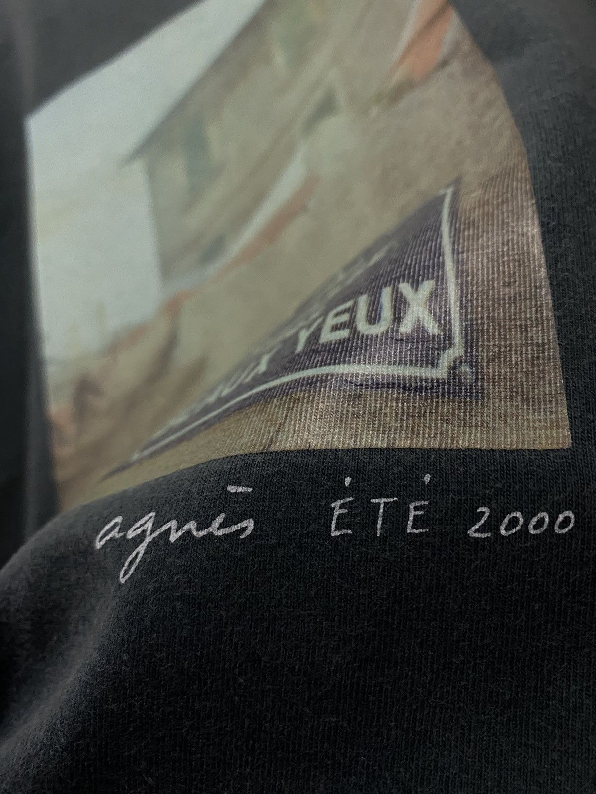 agnes b. Agnes B Homme Paris BEAUX YEUX Photo Tee Size US M / EU 48-50 / 2 - 3 Thumbnail